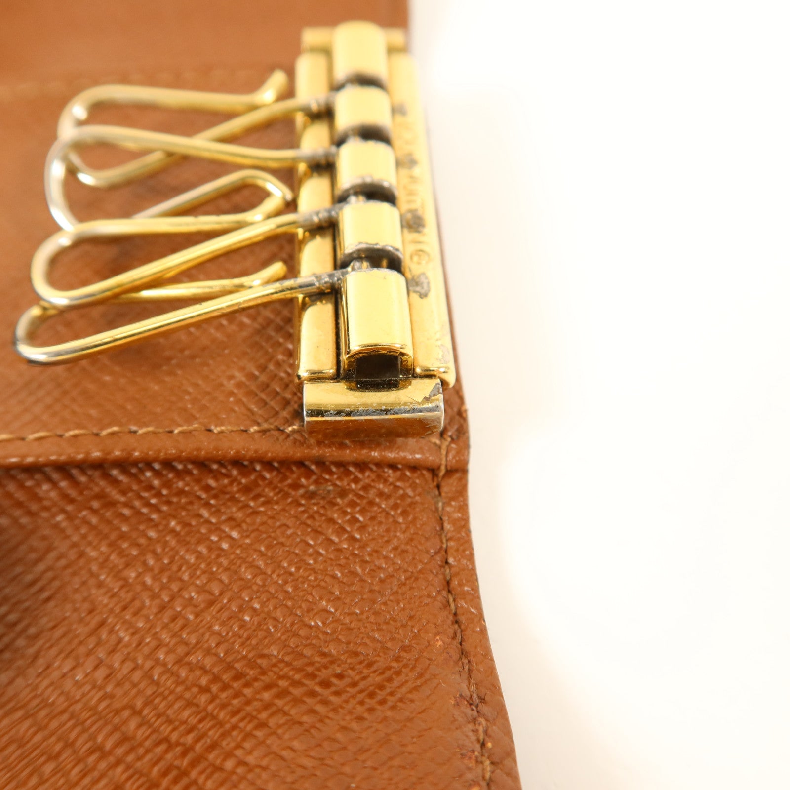LOUIS VUITTON Monogram 4 Key Holder金扣鎖匙包