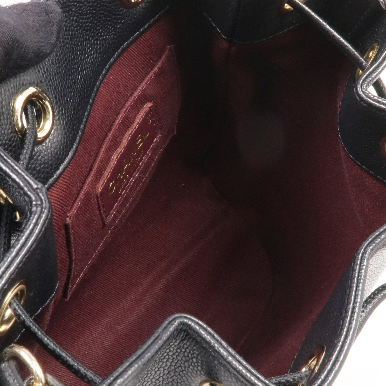 CHANEL 牛皮皮革Materasse Shoulder Bag金扣鏈帶肩背袋