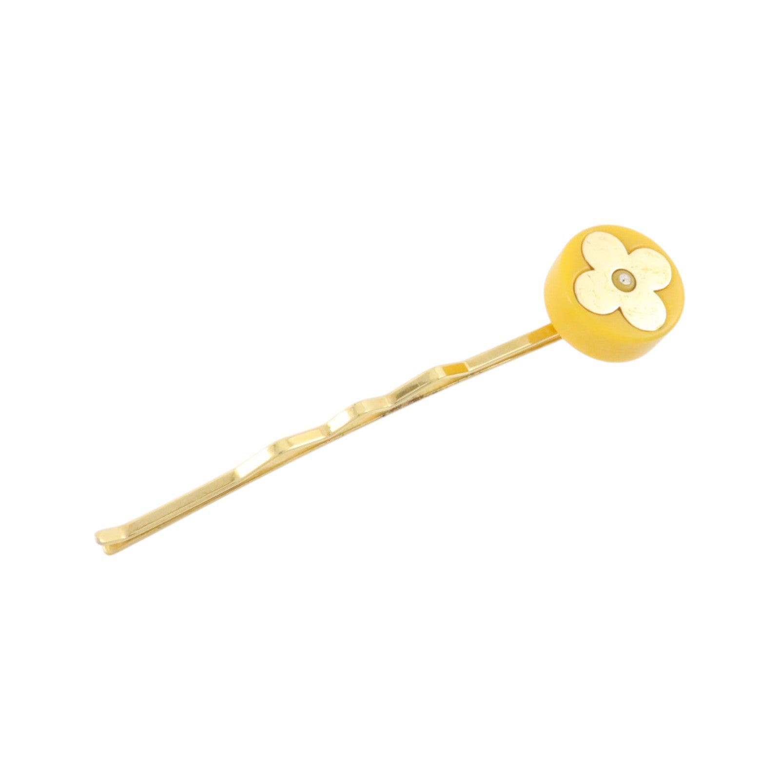 LOUIS VUITTON 金屬/琺瑯/PVC Hair Clip髮夾