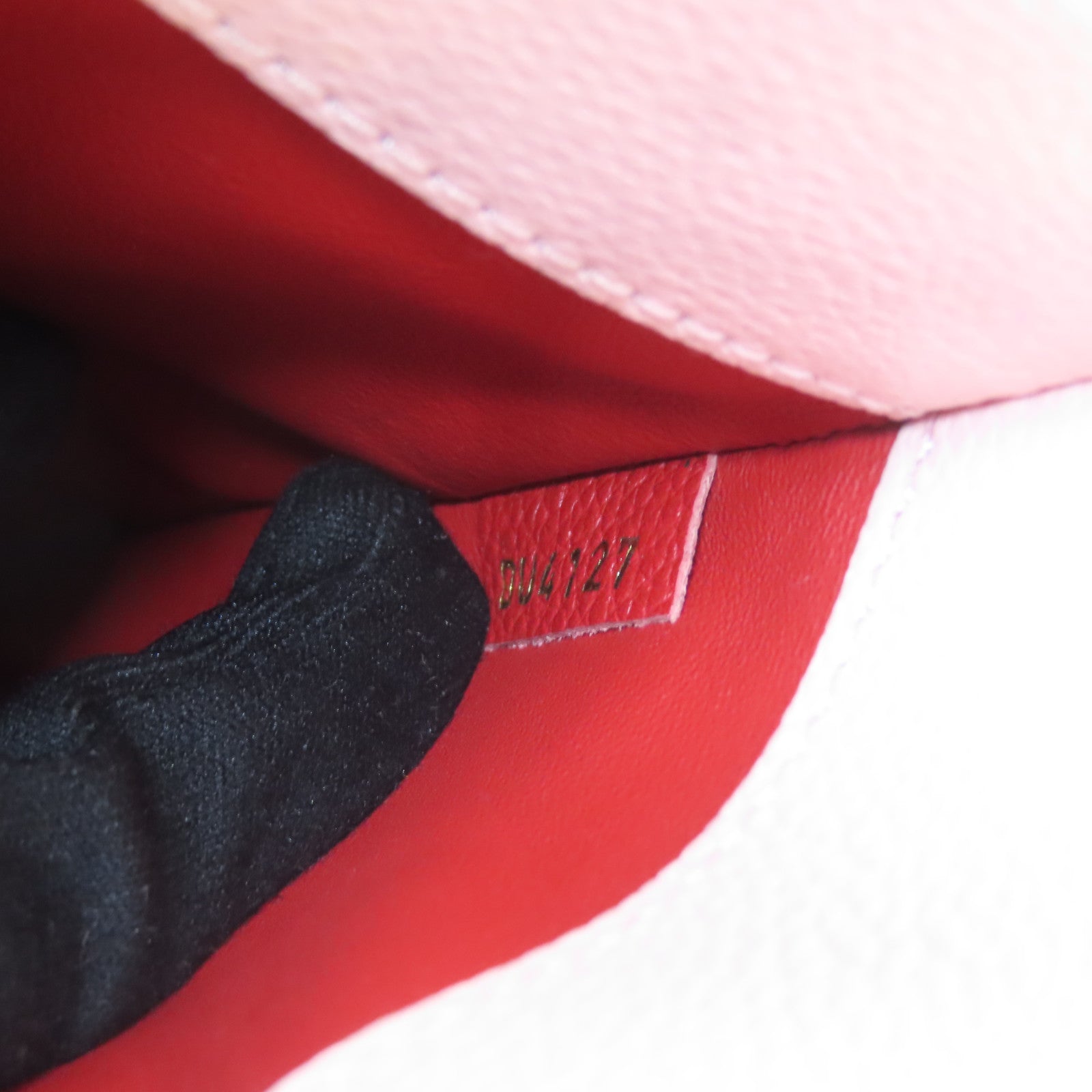LOUIS VUITTON (PRICE DOWN) LV GHW City Steamer PM Handbag M53321 Leather Red Pink Black
