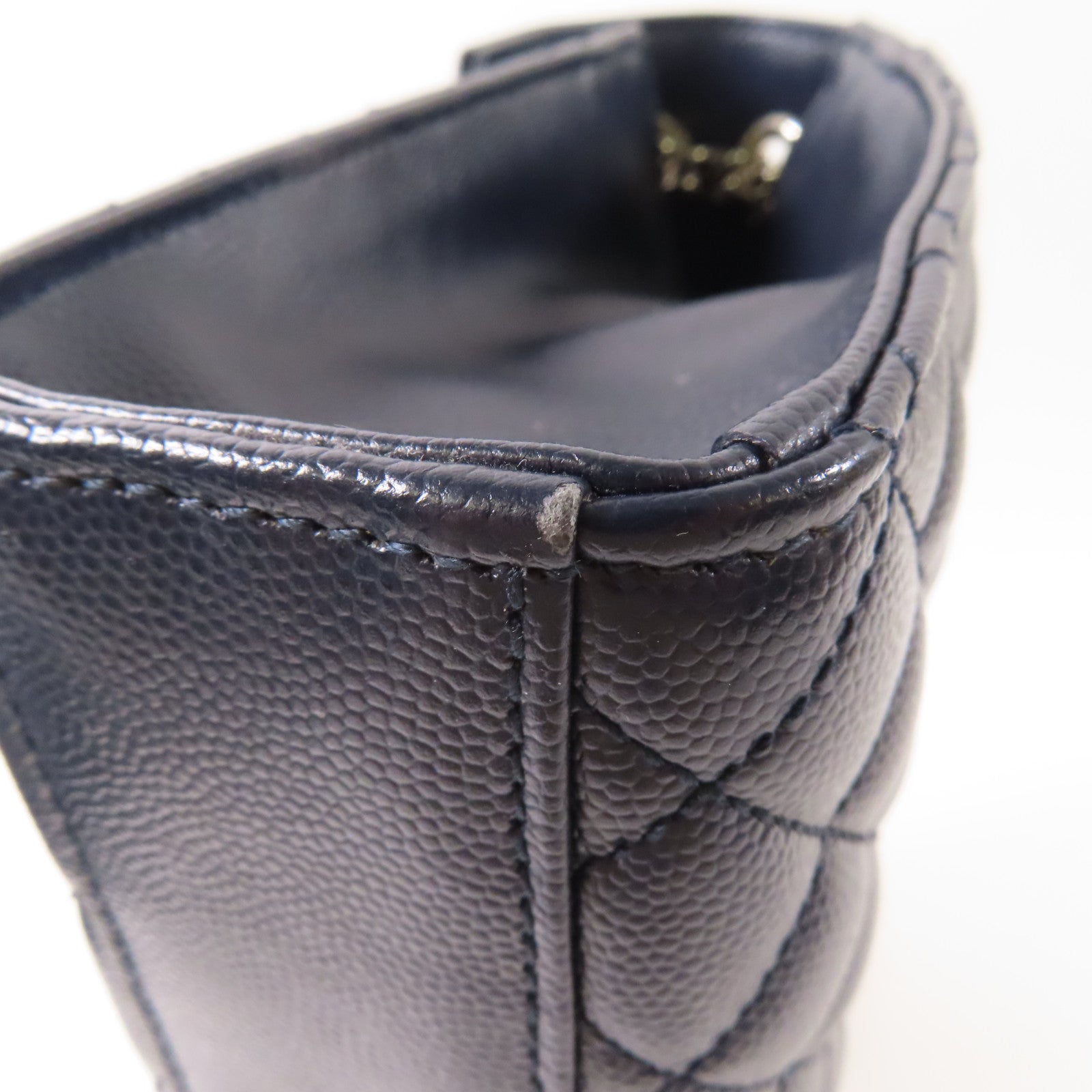 SAINT LAURENT 牛皮皮革Chain Shoulder銀扣鏈帶肩背袋