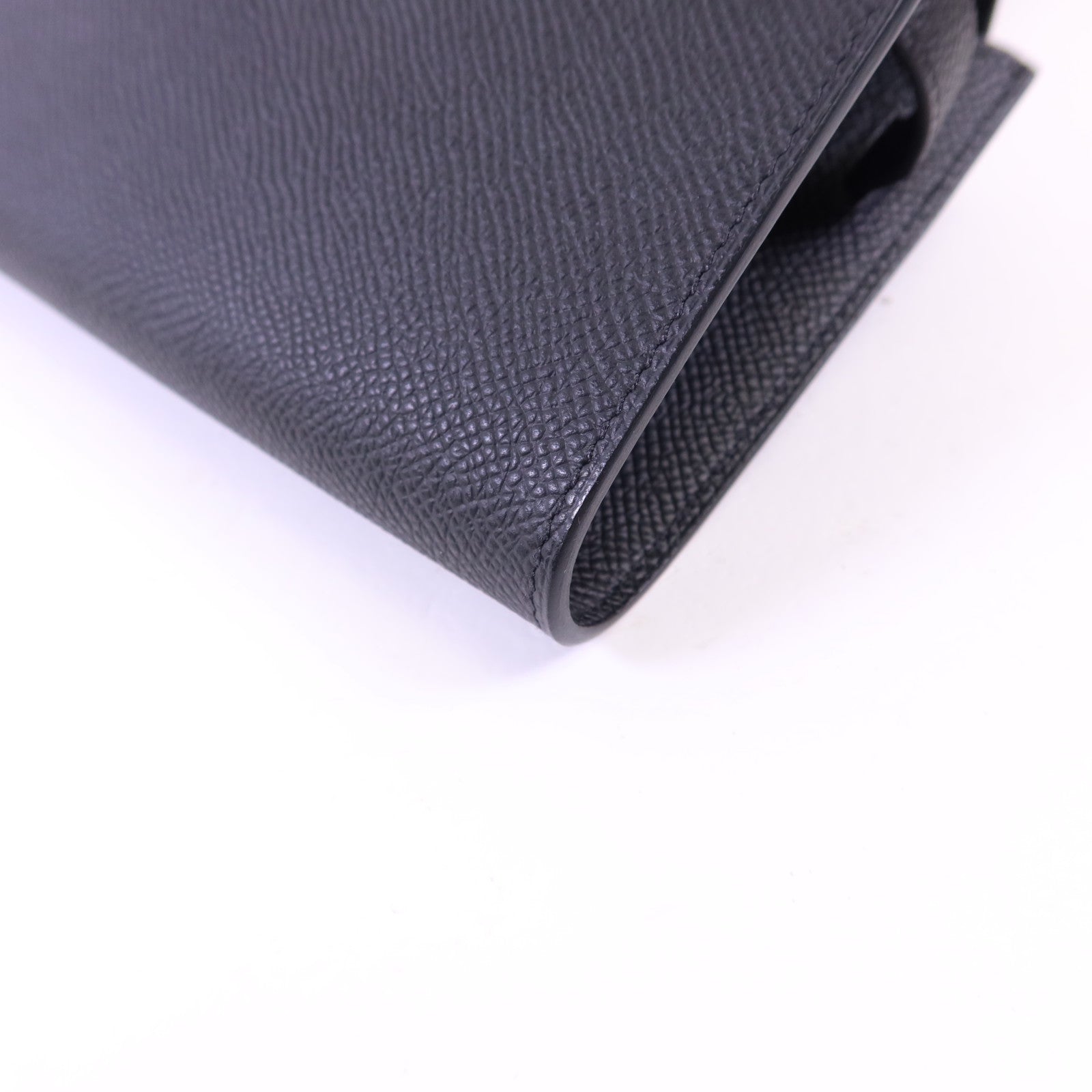 HERMES Epsom皮革Kelly To Go金扣肩背袋Noir