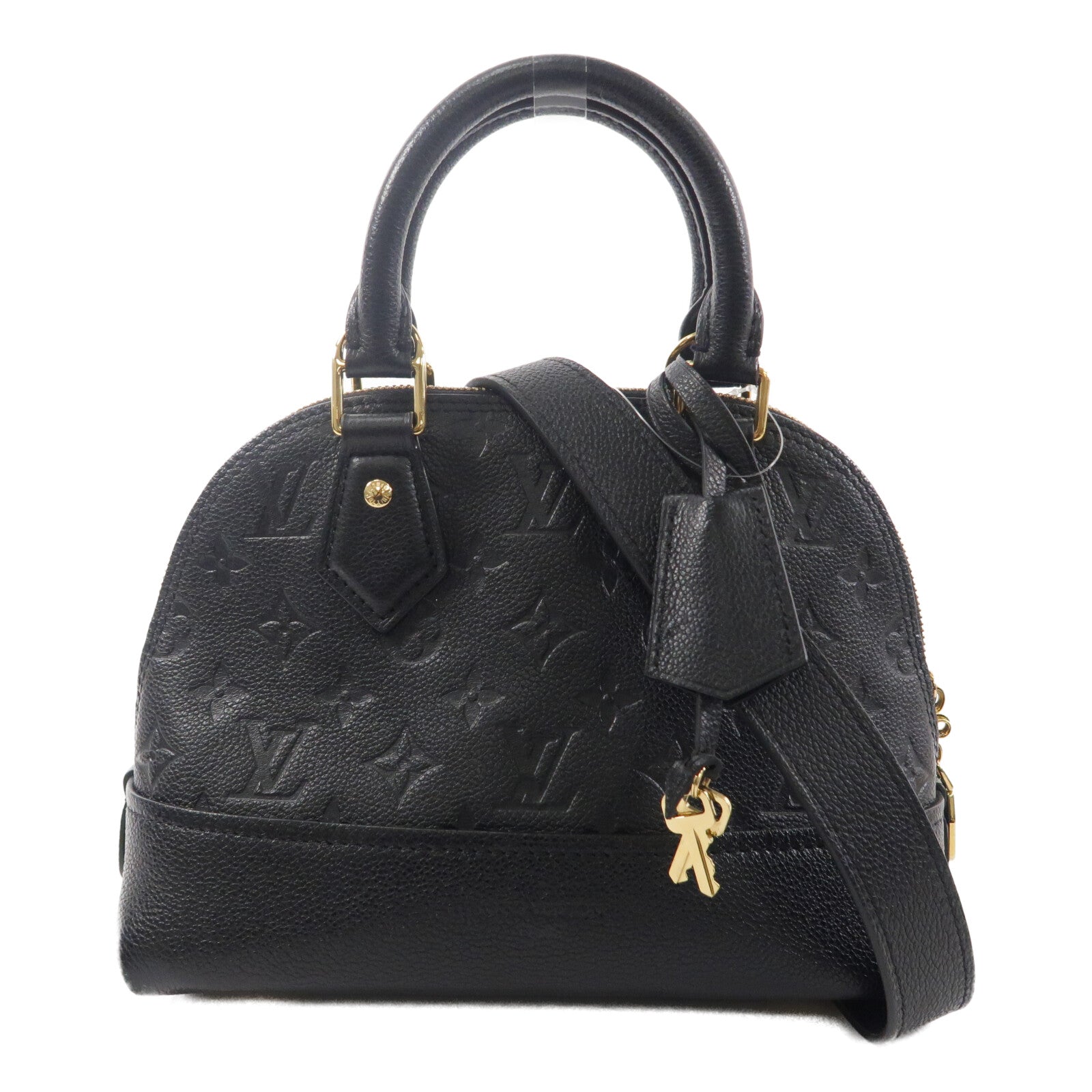 LOUIS VUITTON Monogram Empreinte Neo Alma BB手挽肩背兩用袋