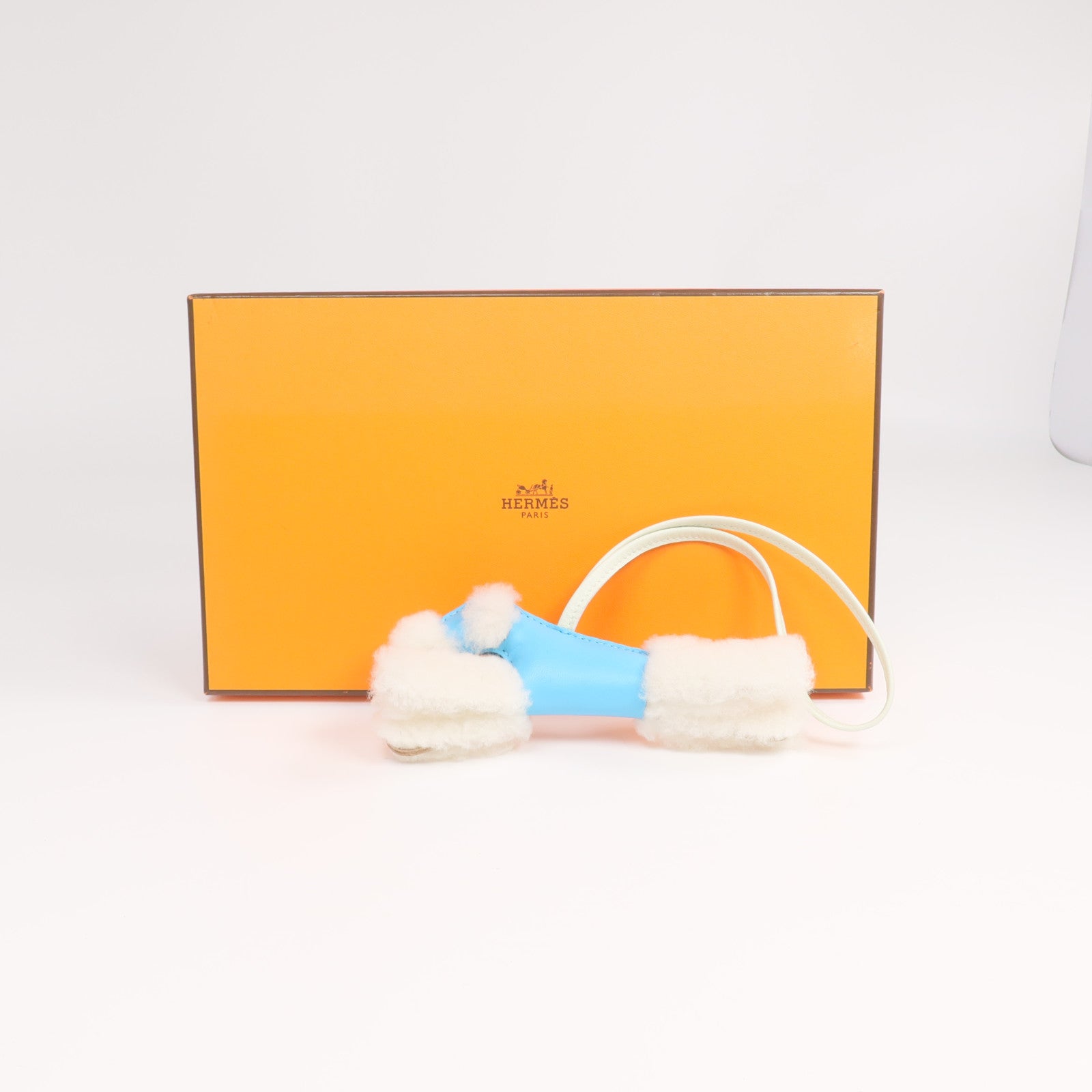 HERMES 羊毛/Milo羊皮皮革Budy Charm掛飾
