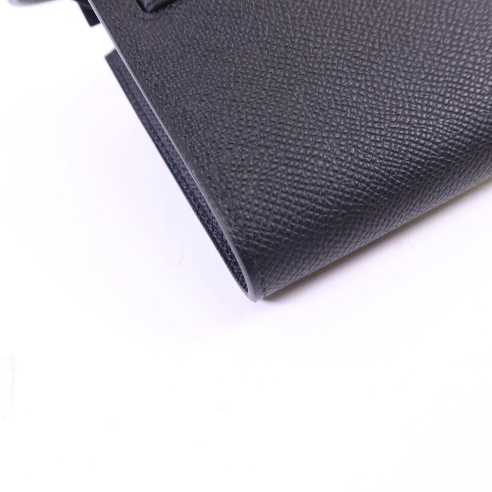 HERMES Epsom皮革Kelly To Go金扣肩背袋Noir