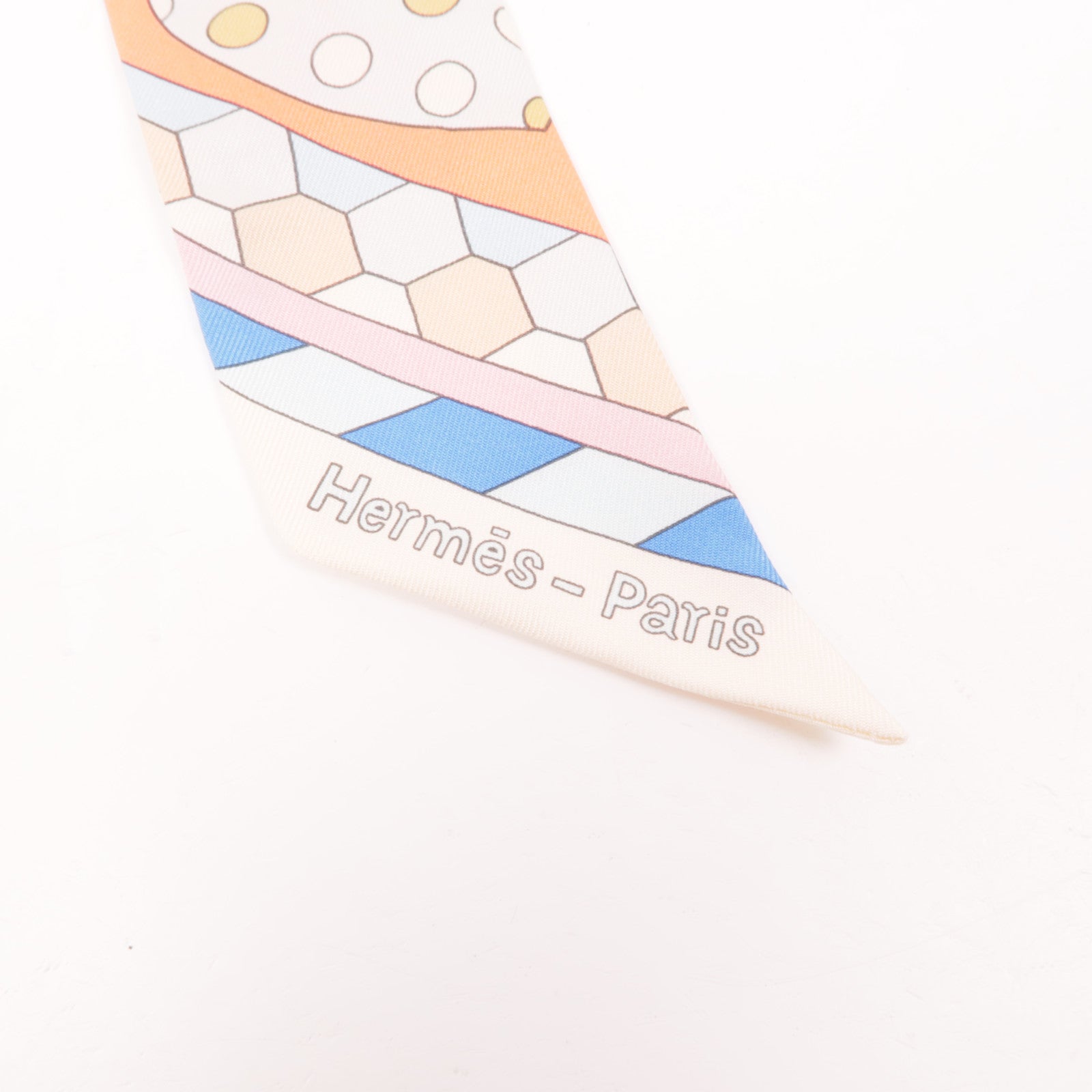 HERMES 絲質Twilly絲巾