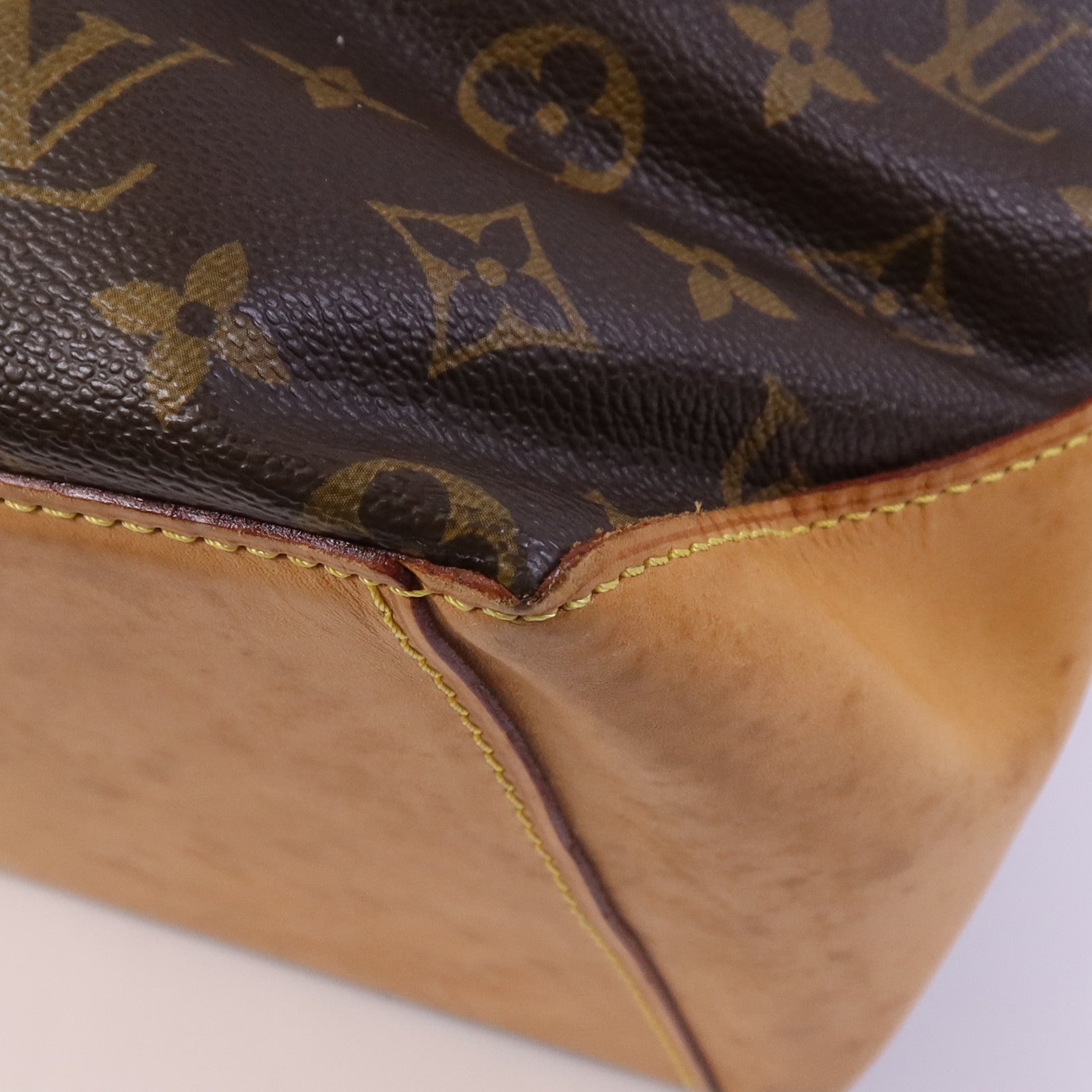 LOUIS VUITTON Monogram Cabas Mezzo金扣肩背袋