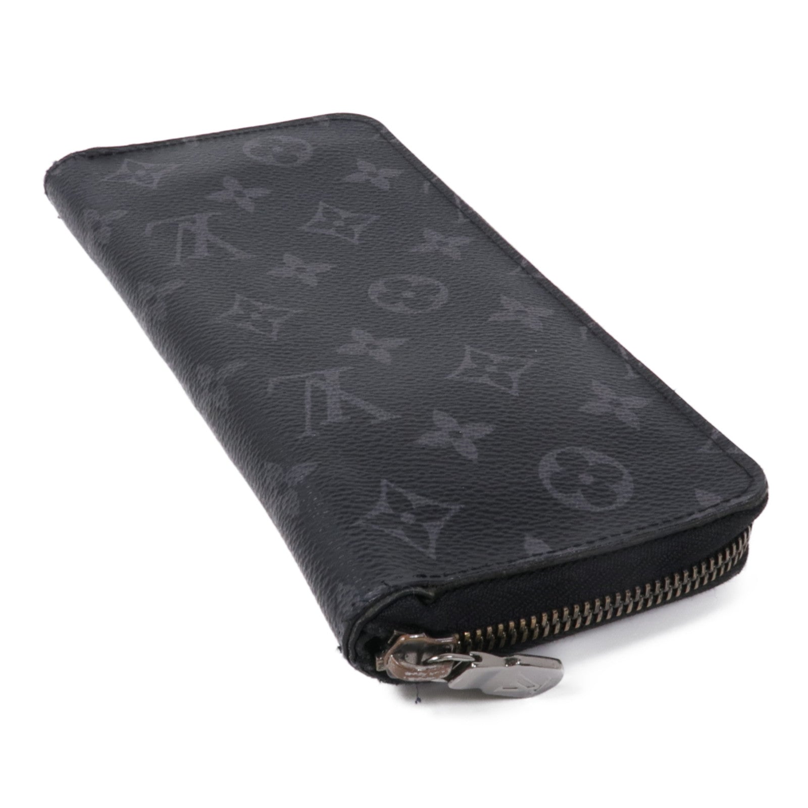 LOUIS VUITTON LV Zippy Wallet Vertical Long Wallet M62295 Monogram Eclipse