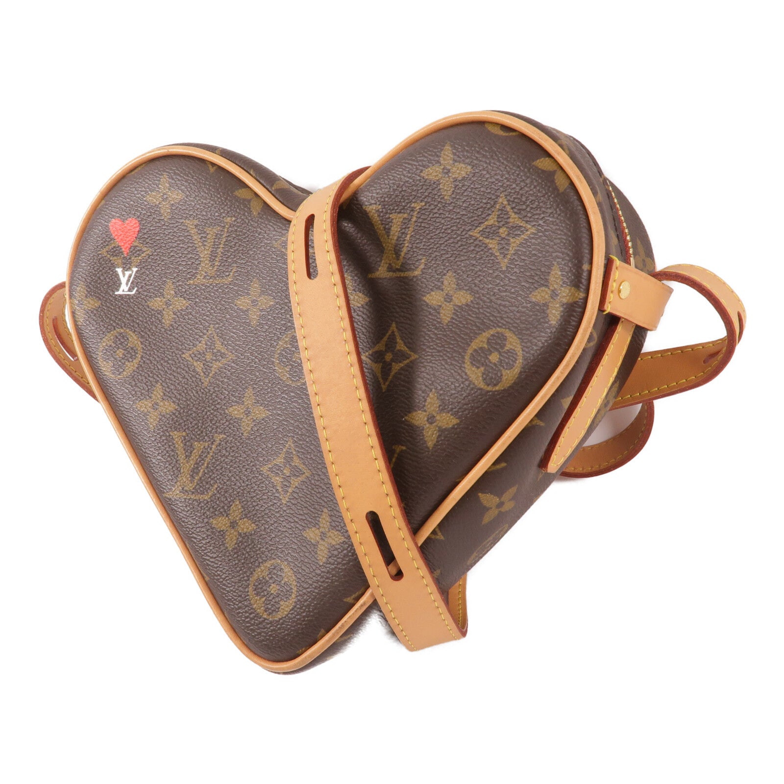 LOUIS VUITTON Monogram Game On Coeur肩背袋