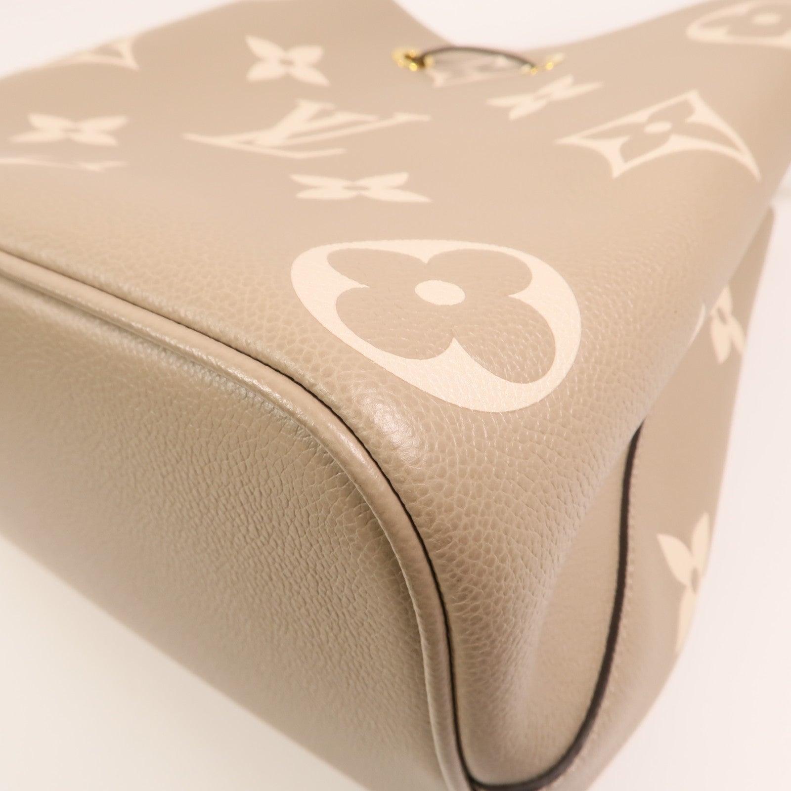 LOUIS VUITTON Monogram Empreinte NeoNoe MM金扣手挽肩背兩用袋
