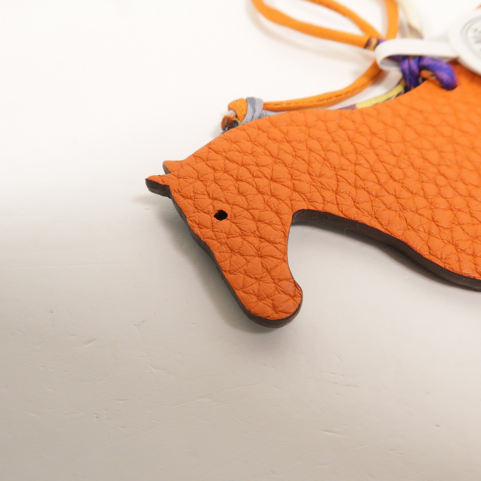 HERMES Togo/Chevre皮革Petit H Horse Charm掛飾