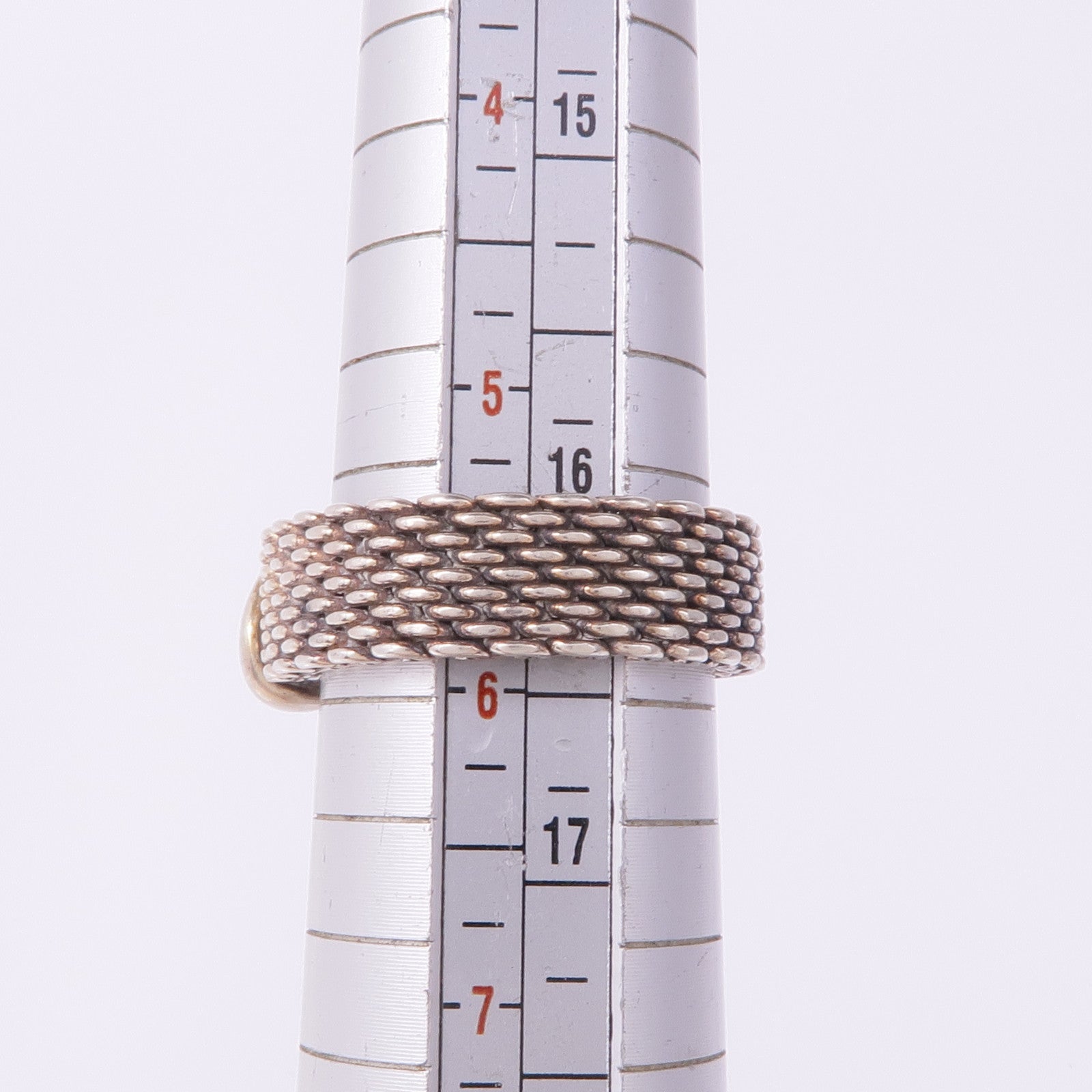 TIFFANY＆CO 925純銀Estate Somerset Ring戒指US#5.75