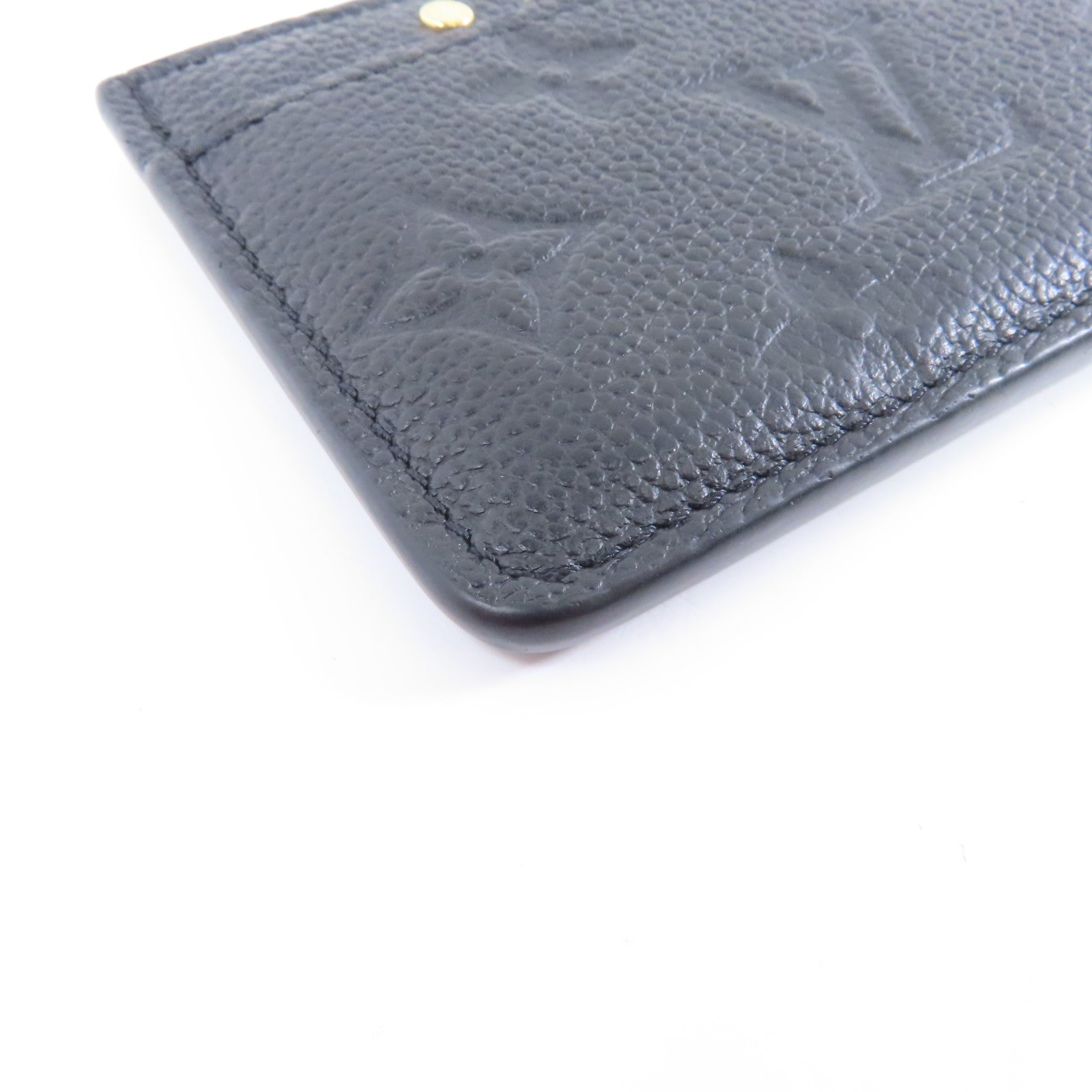 LOUIS VUITTON Monogram Empreinte Card Case卡片套黑色