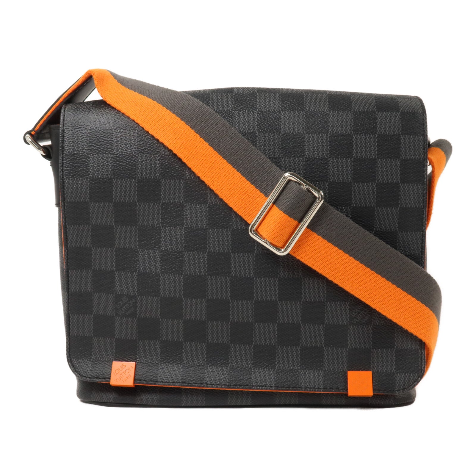 LOUIS VUITTON Damier Ggraphite District PM肩背袋