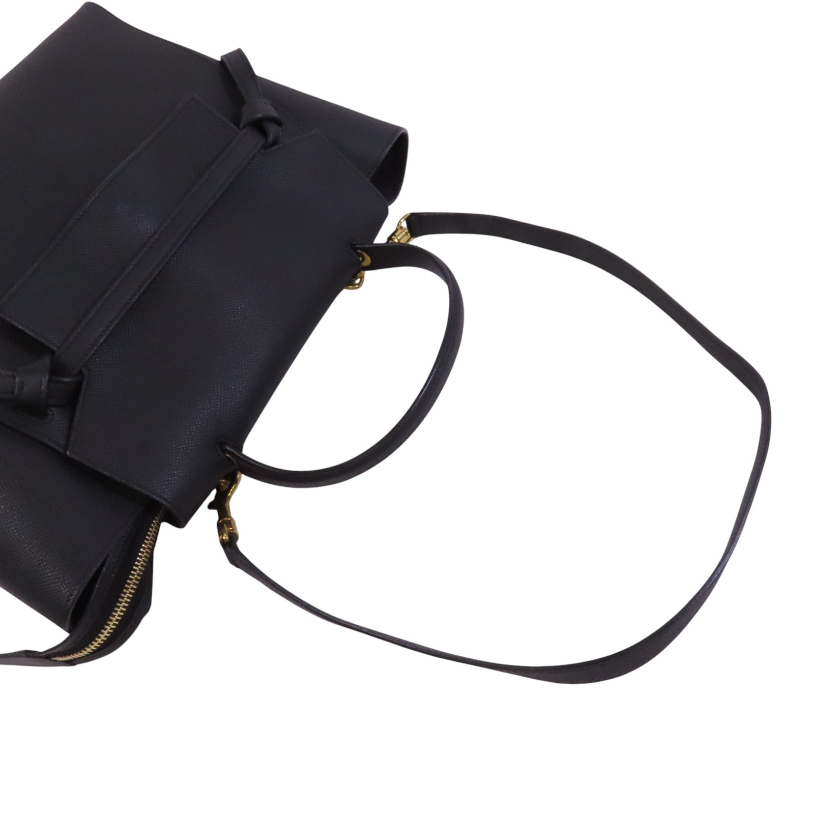 CELINE 牛皮皮革Mini Belt Bag金扣手挽肩背兩用袋