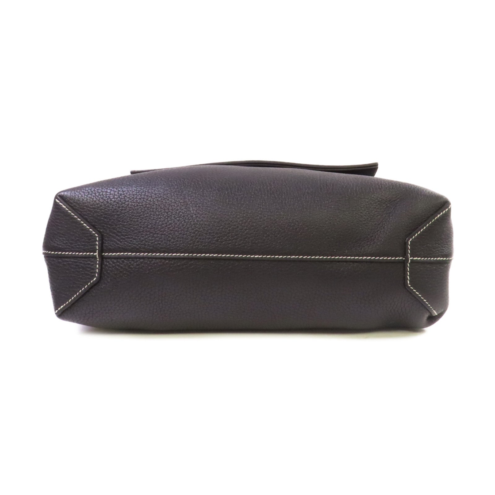 HERMES 【激減優惠】Clemence皮革Cabasellier 31 Shoulder Bag肩背袋黑色