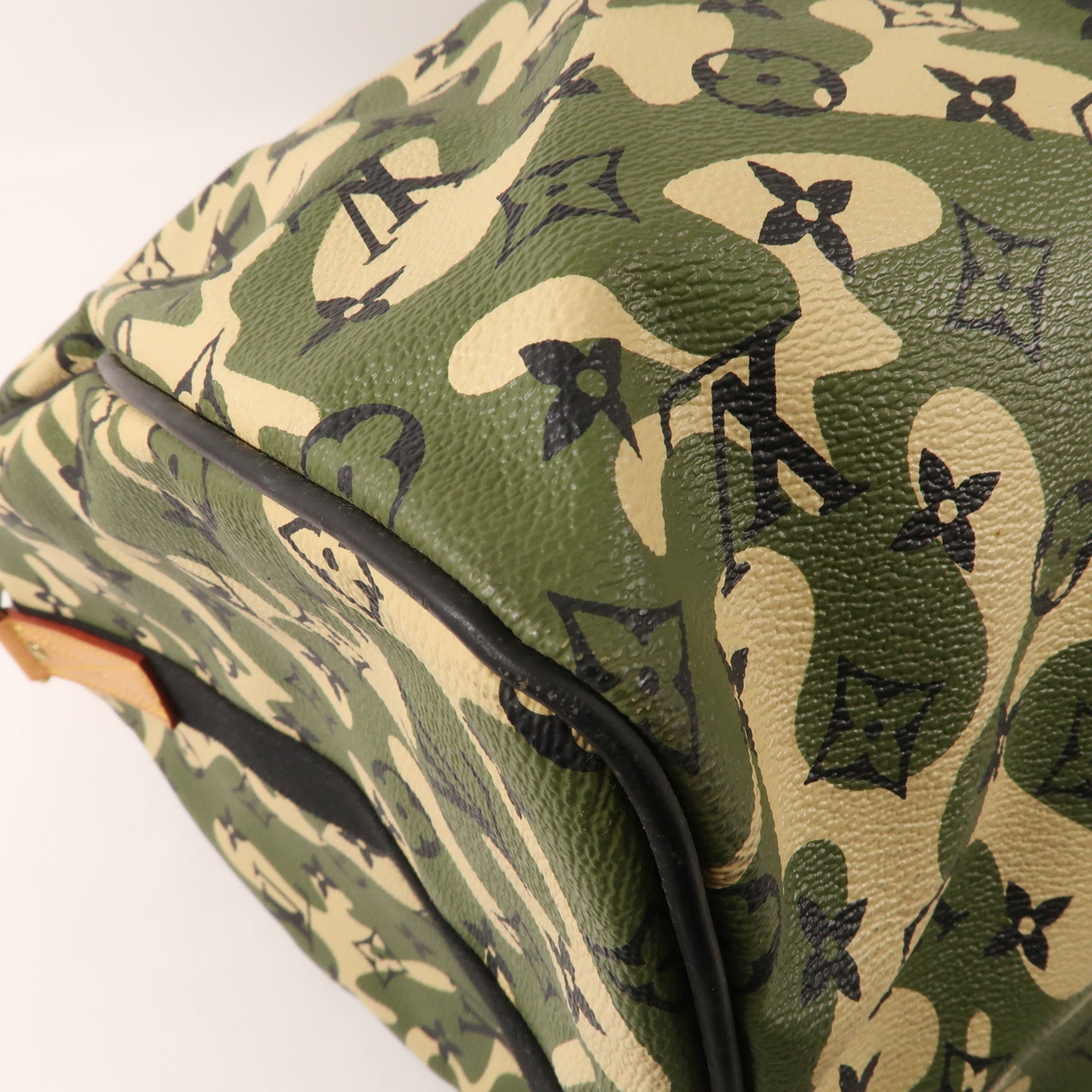 LOUIS VUITTON Monogramouflage Keepall Bandoulie 55金扣手挽肩背兩用袋 55