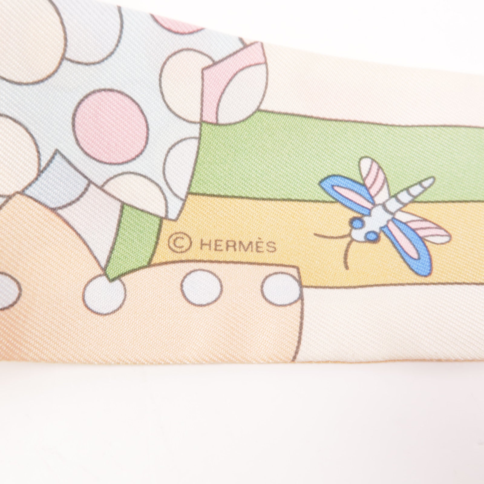 HERMES 絲質Twilly絲巾