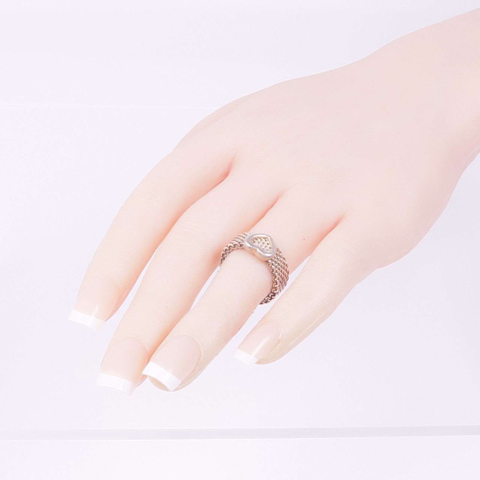 TIFFANY＆CO 925純銀Estate Somerset Ring戒指US#5.75