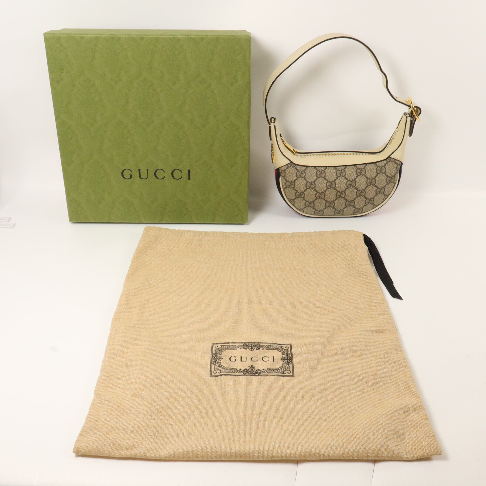 GUCCI 塗層帆布Opidia Mini Bag手挽袋