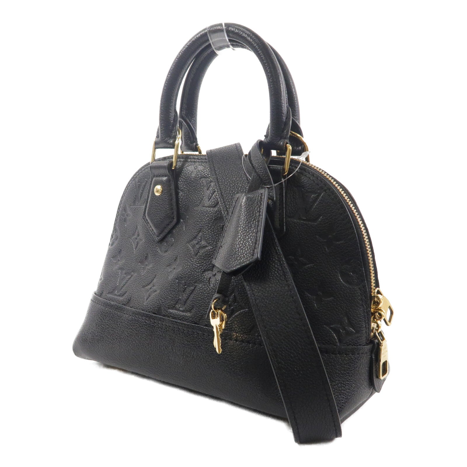 LOUIS VUITTON Monogram Empreinte Neo Alma BB手挽肩背兩用袋
