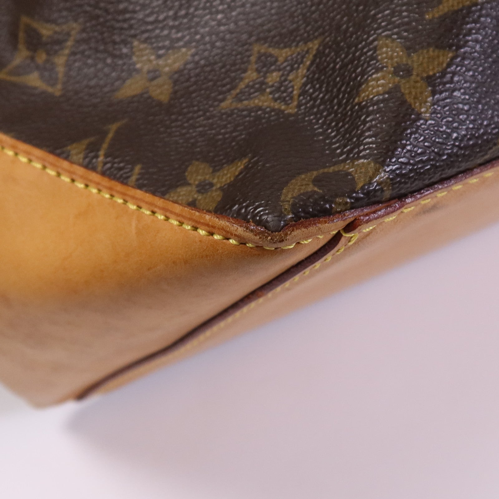 LOUIS VUITTON Monogram Cabas Mezzo金扣肩背袋