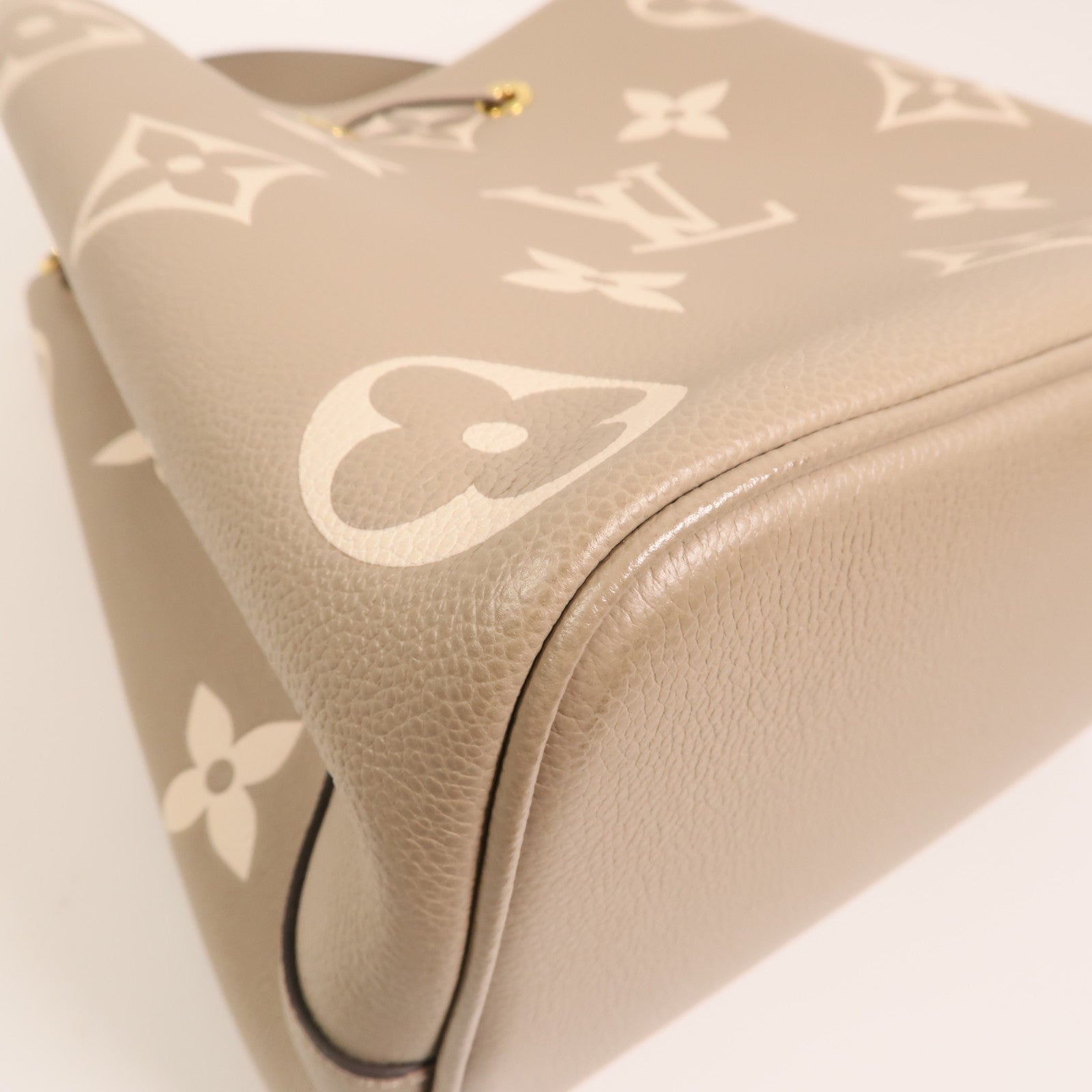 LOUIS VUITTON Monogram Empreinte NeoNoe MM金扣手挽肩背兩用袋