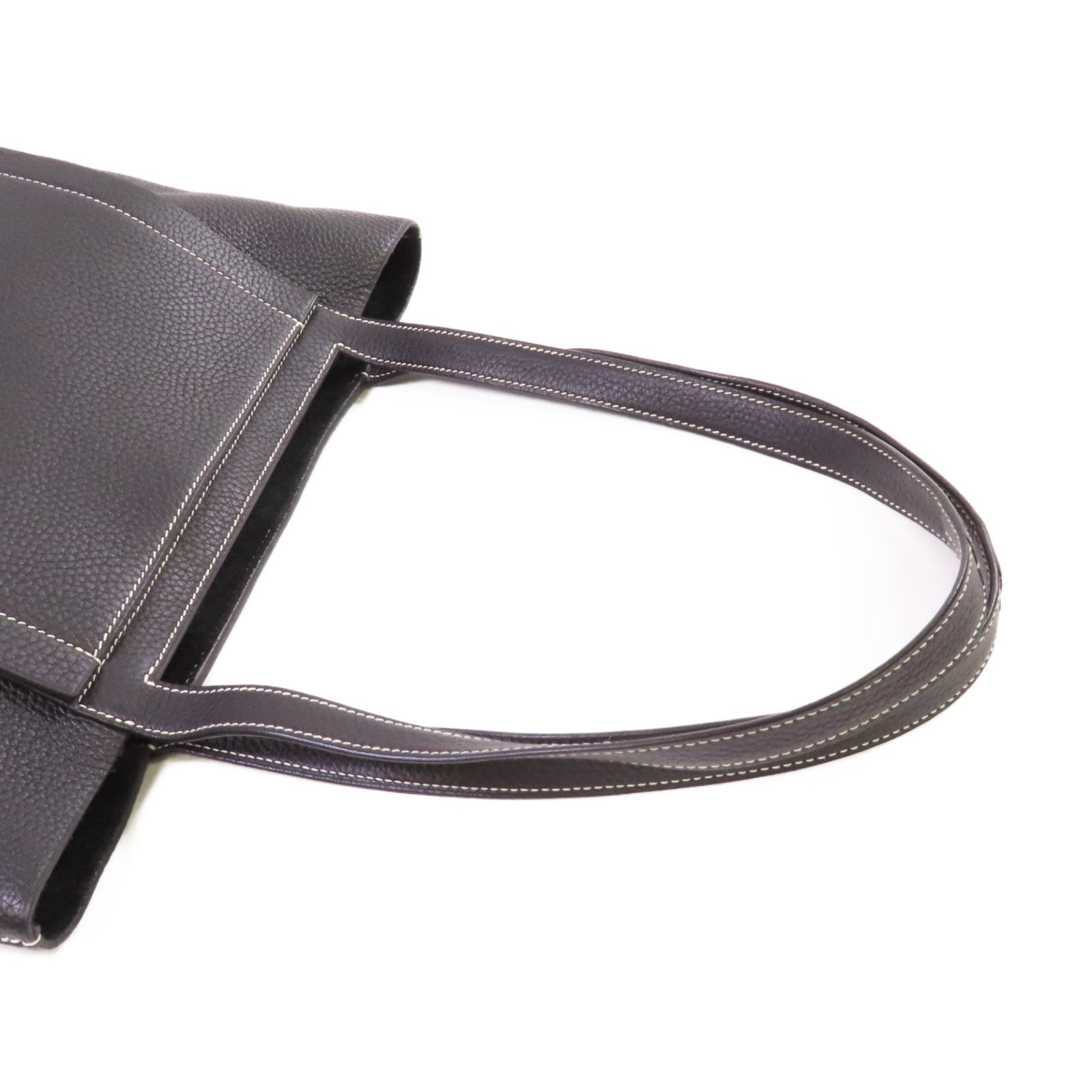 HERMES 【激減優惠】Clemence皮革Cabasellier 31 Shoulder Bag肩背袋黑色