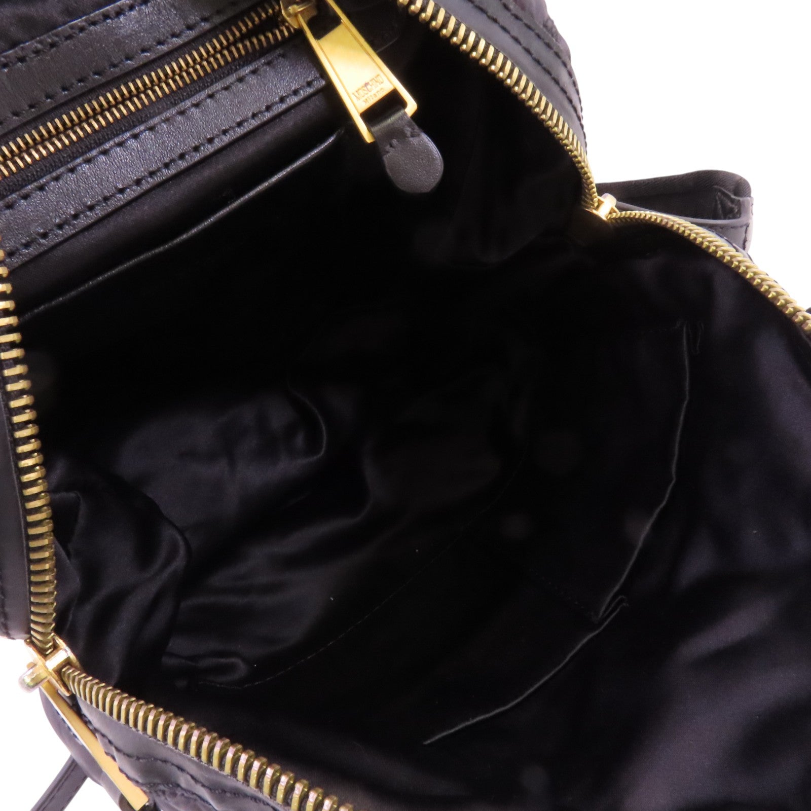 MOSCHINO 尼龍Backpack金扣背包