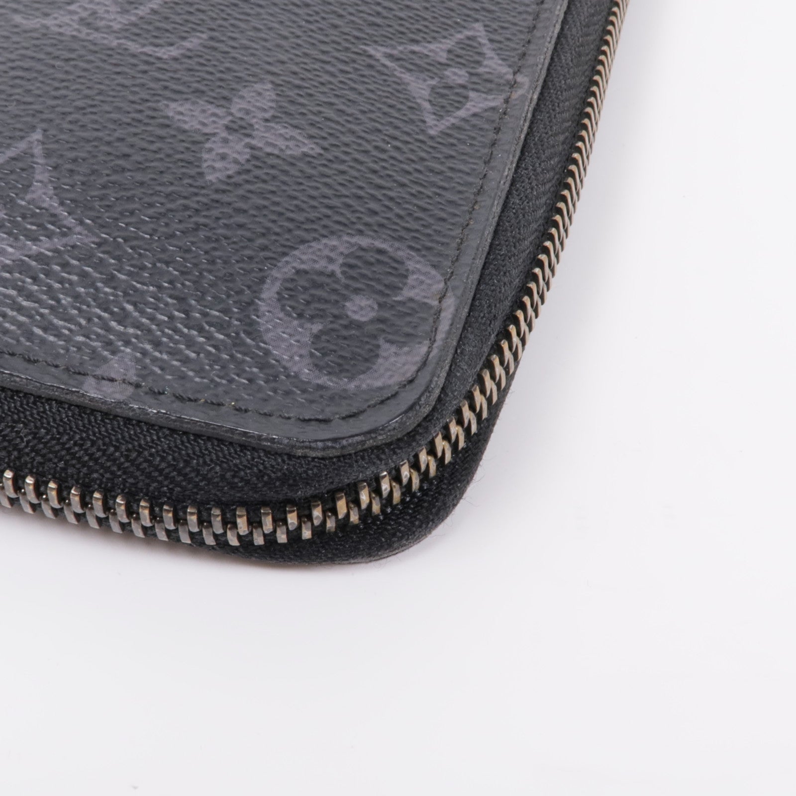 LOUIS VUITTON LV Zippy Wallet Vertical Long Wallet M62295 Monogram Eclipse