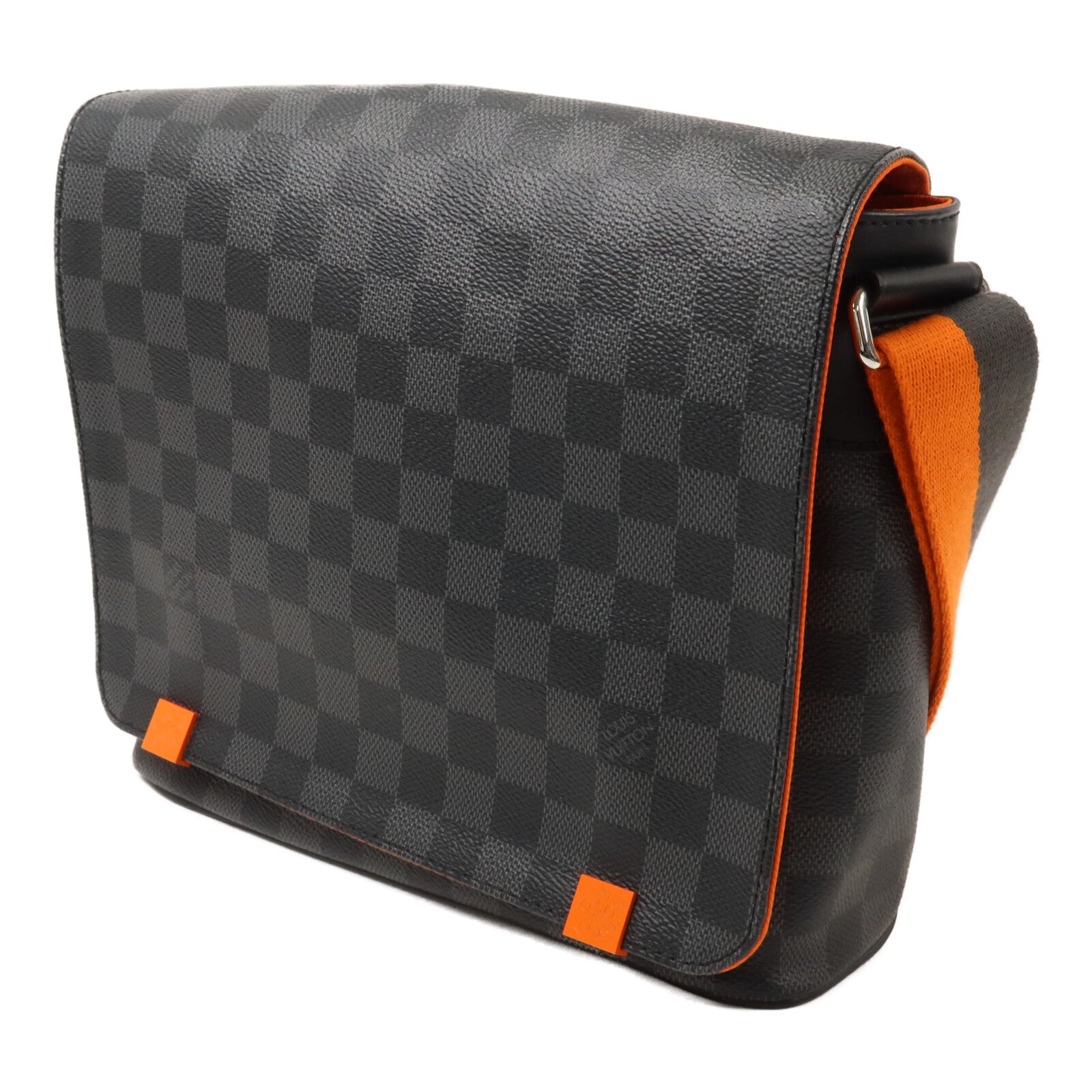 LOUIS VUITTON Damier Ggraphite District PM肩背袋