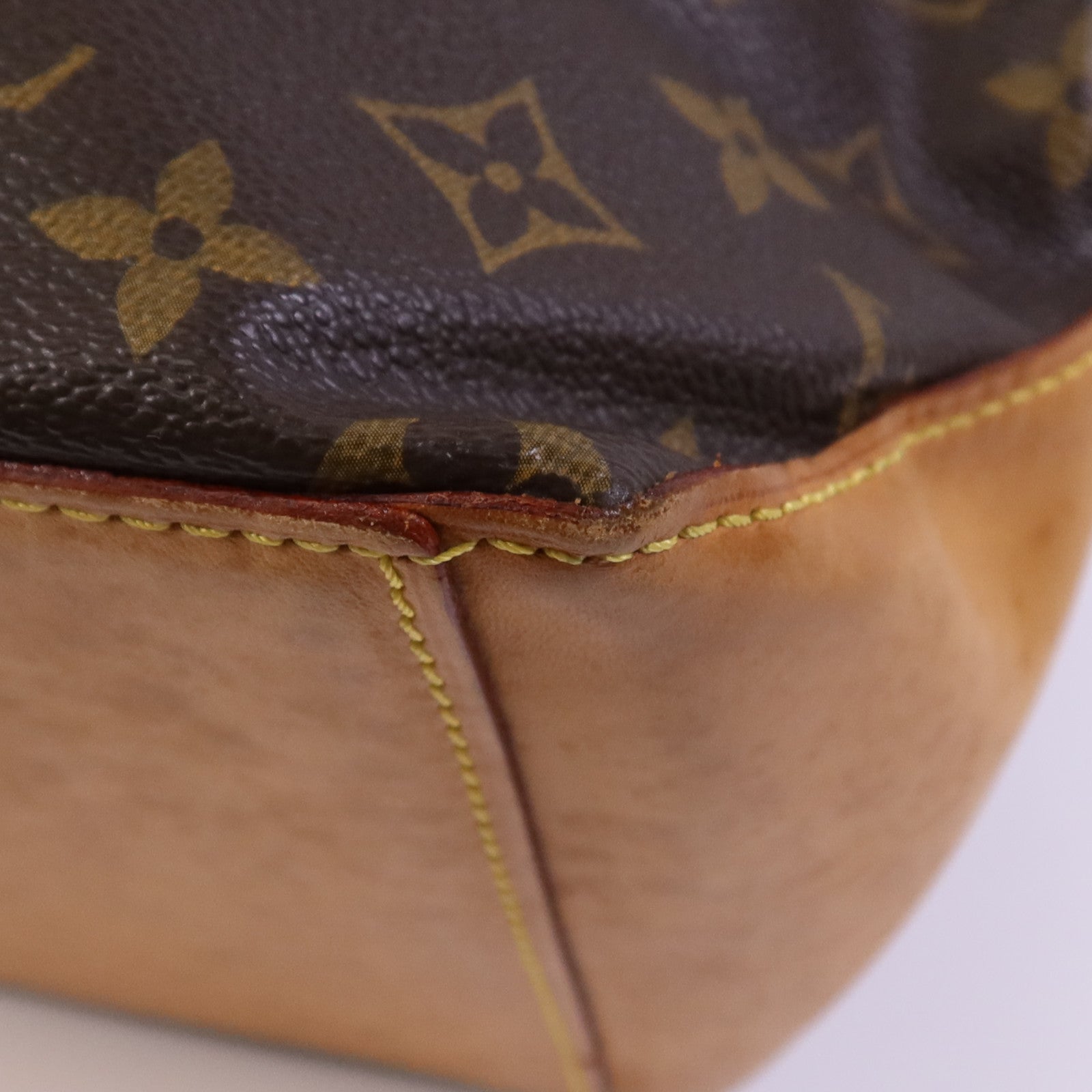 LOUIS VUITTON Monogram Cabas Mezzo金扣肩背袋