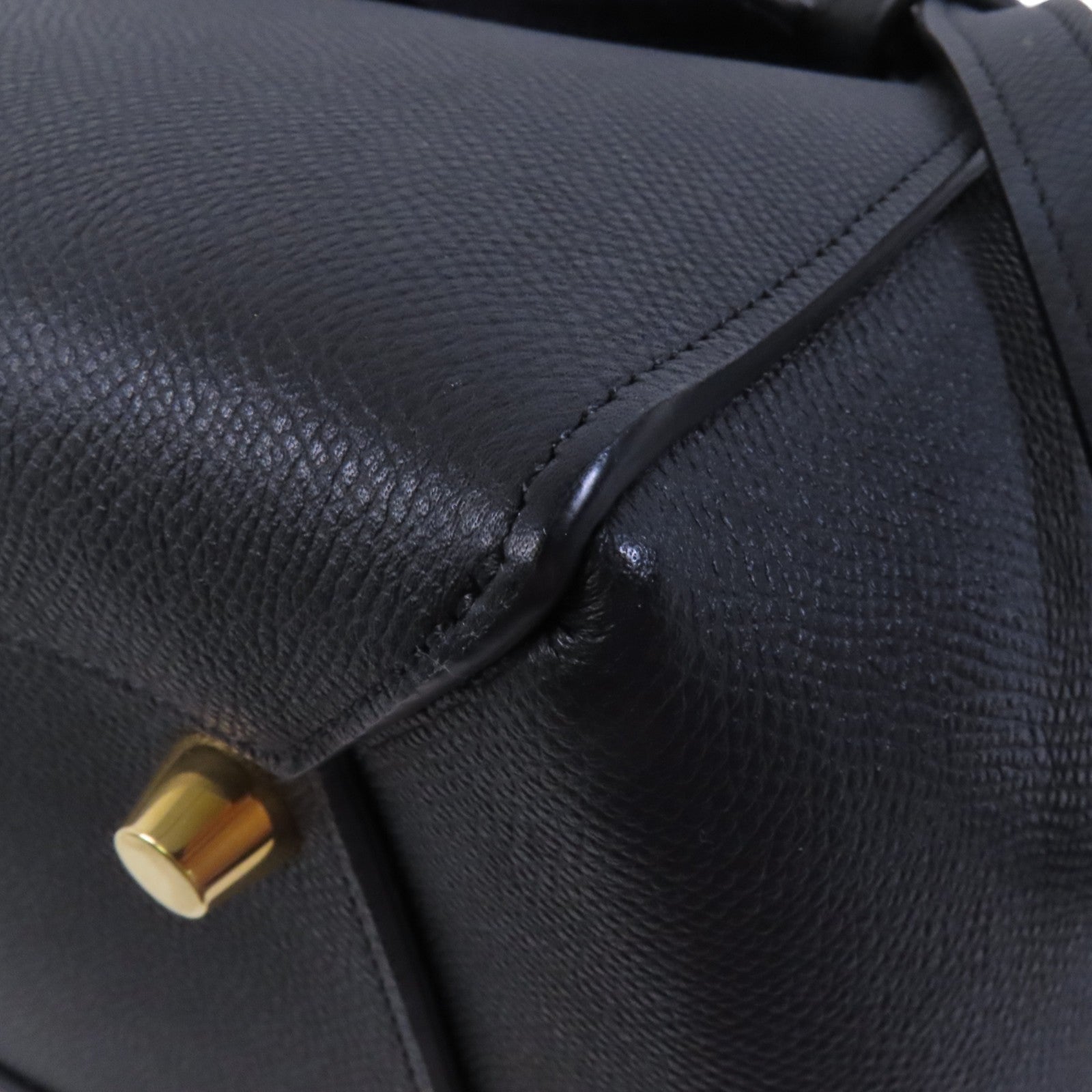 CELINE 牛皮皮革Mini Belt Bag金扣手挽肩背兩用袋