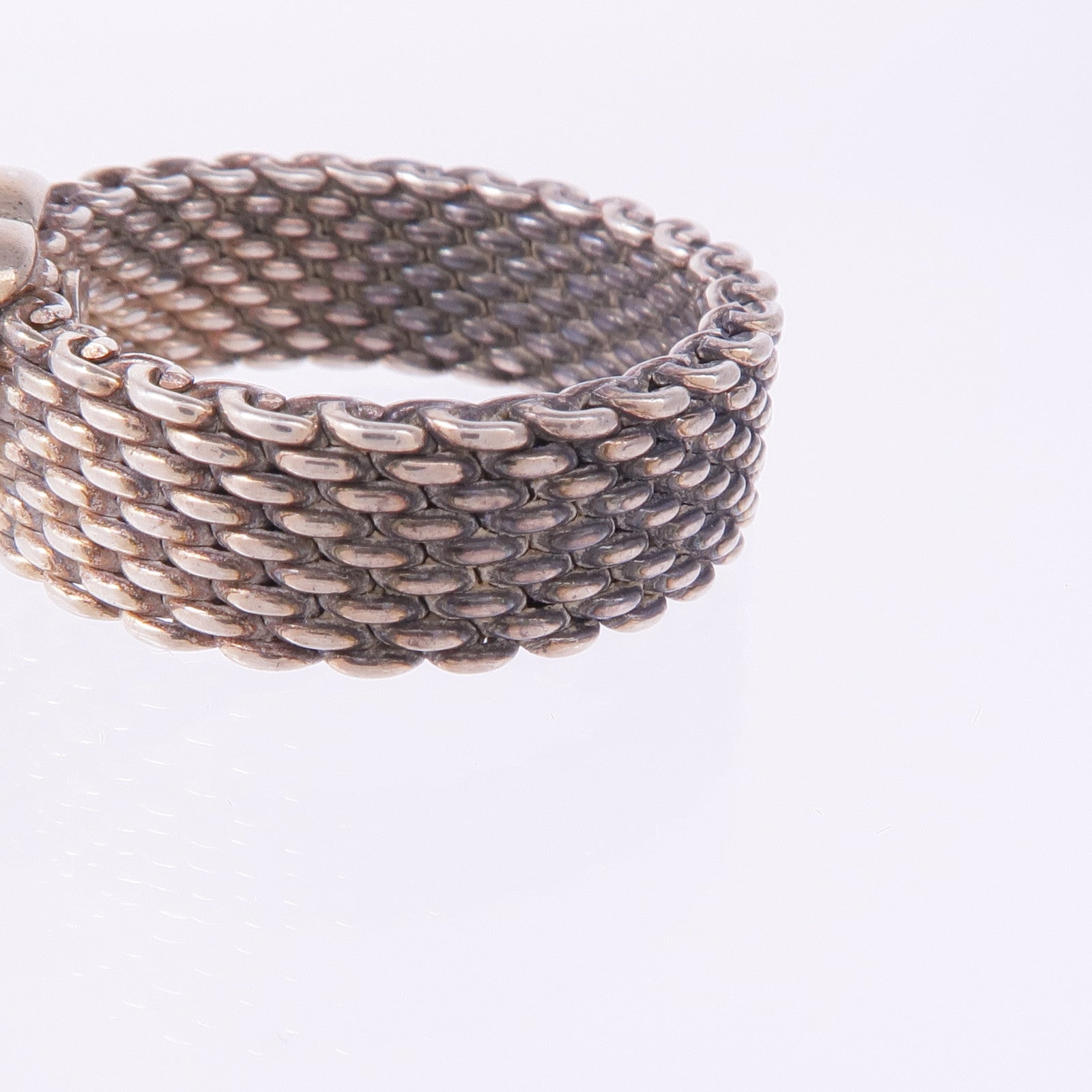 TIFFANY＆CO 【激減優惠】925純銀Estate Somerset Ring戒指US#5.75