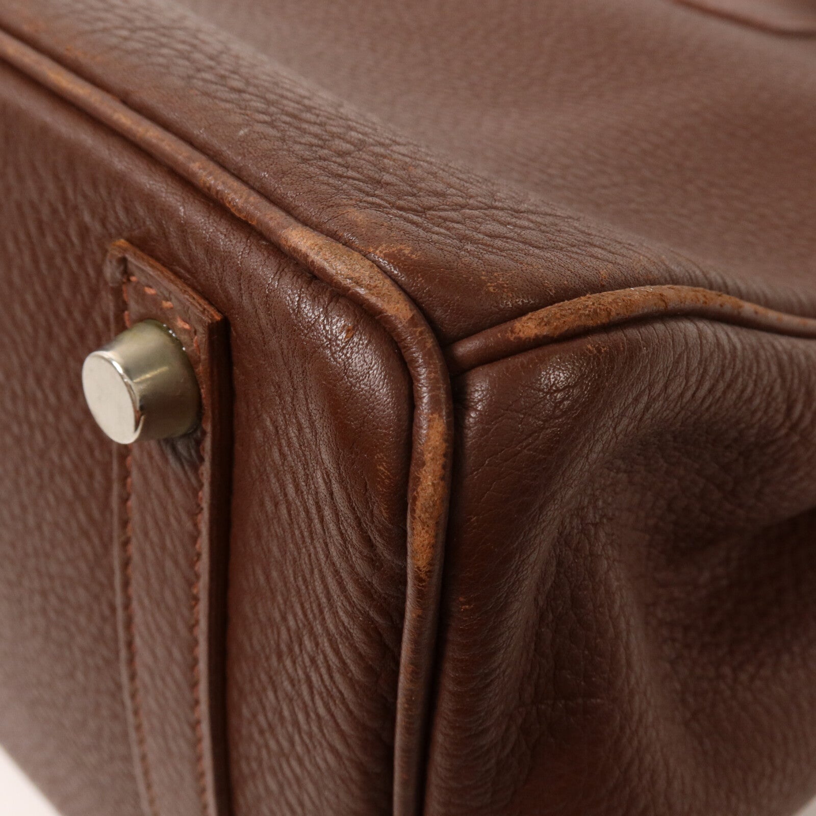 HERMES Togo皮革Birkin 30手挽袋Noisette