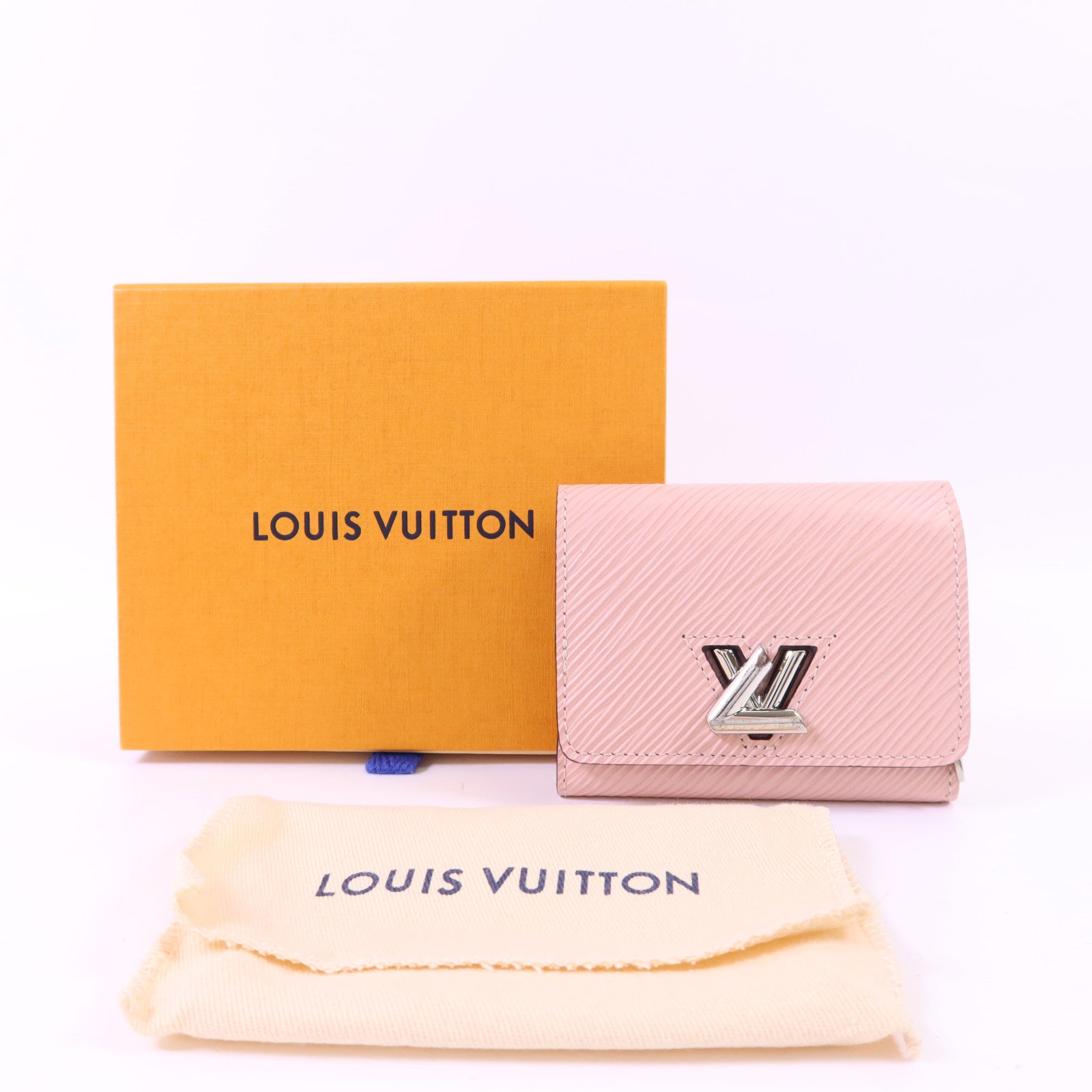 LOUIS VUITTON 【激減優惠】Epi Twist Compact XS Wallet銀扣錢包