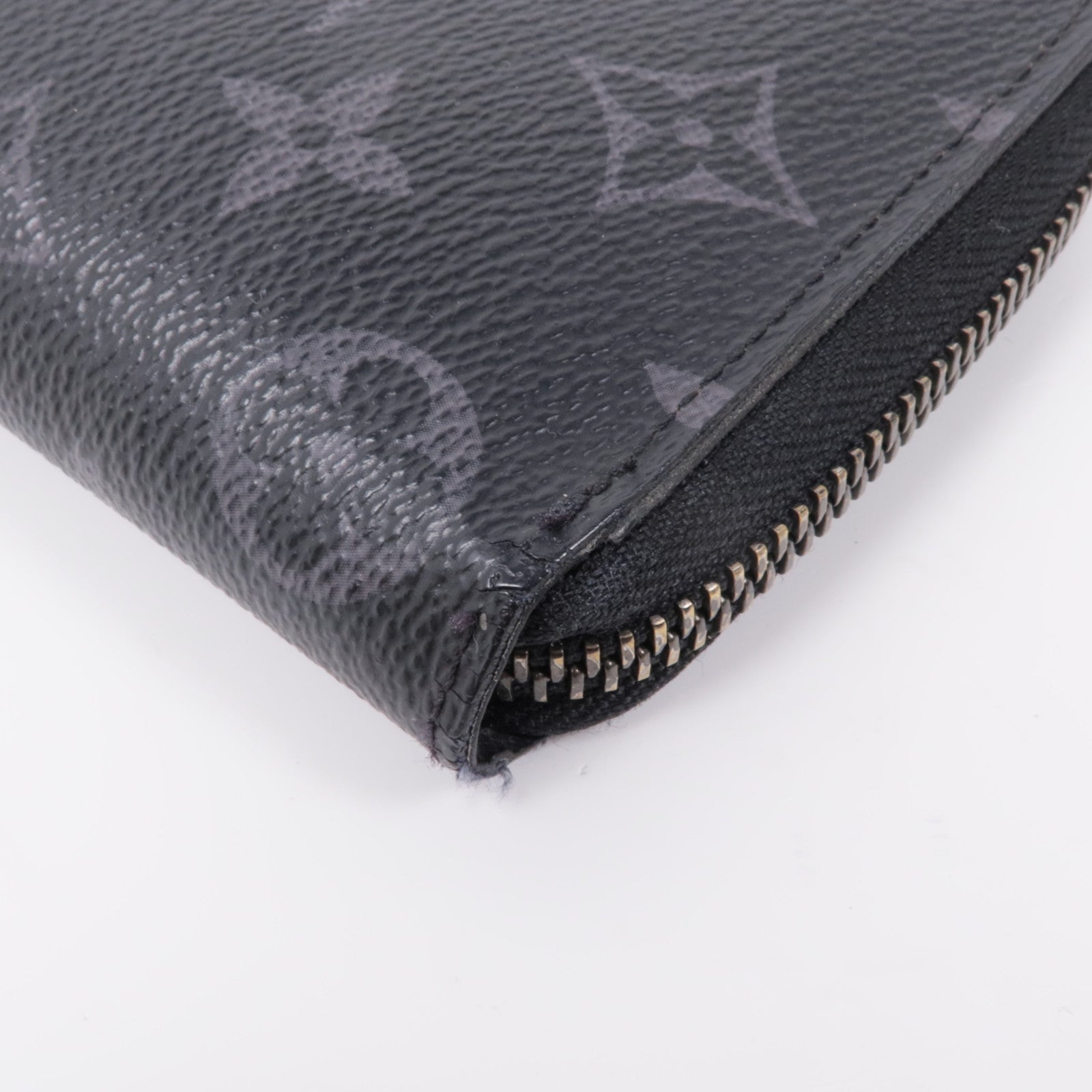 LOUIS VUITTON LV Zippy Wallet Vertical Long Wallet M62295 Monogram Eclipse