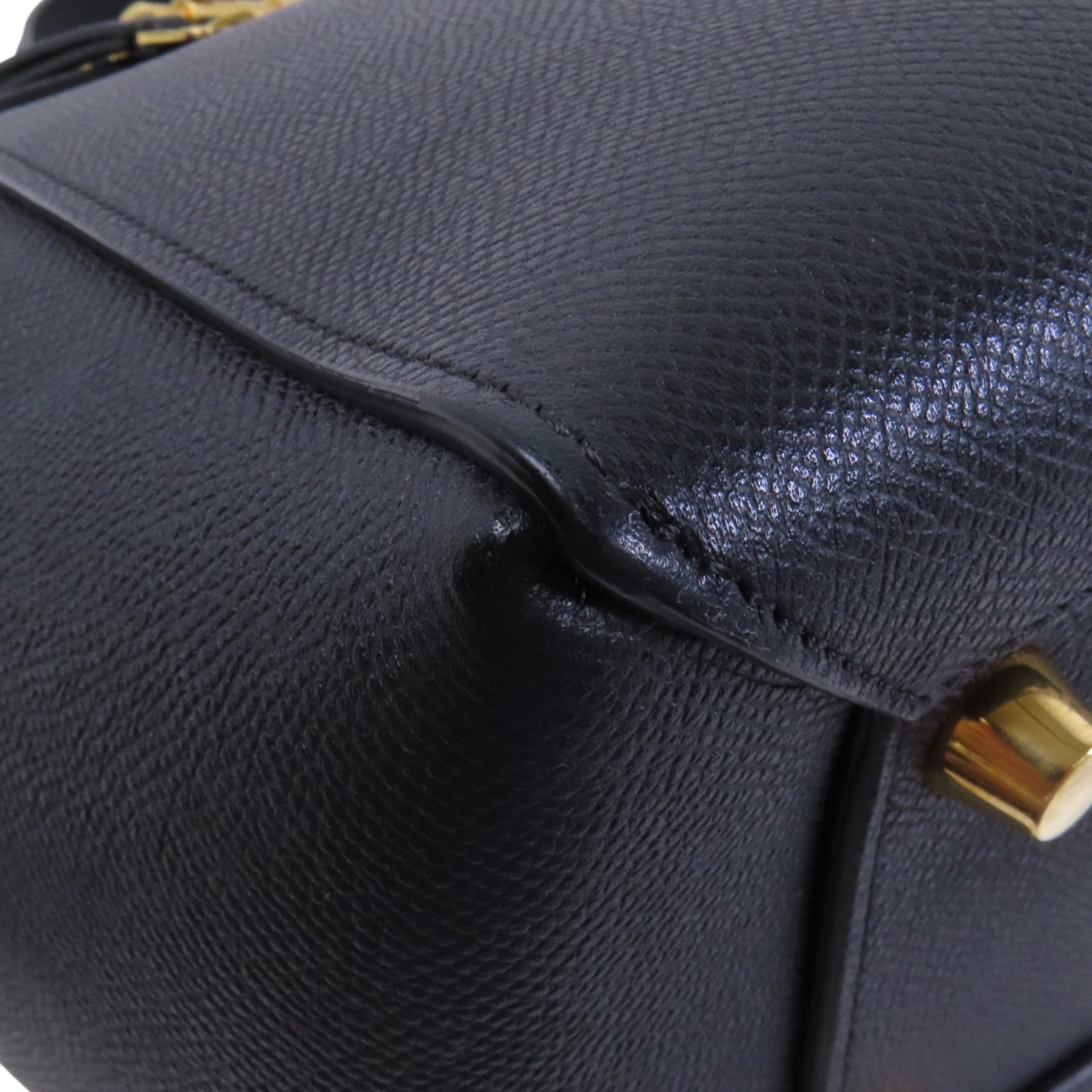 CELINE 牛皮皮革Mini Belt Bag金扣手挽肩背兩用袋