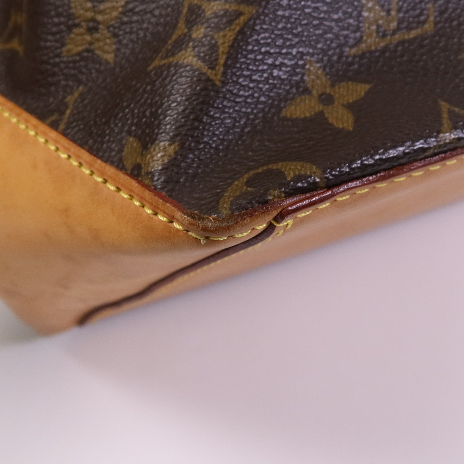 LOUIS VUITTON Monogram Cabas Mezzo金扣肩背袋