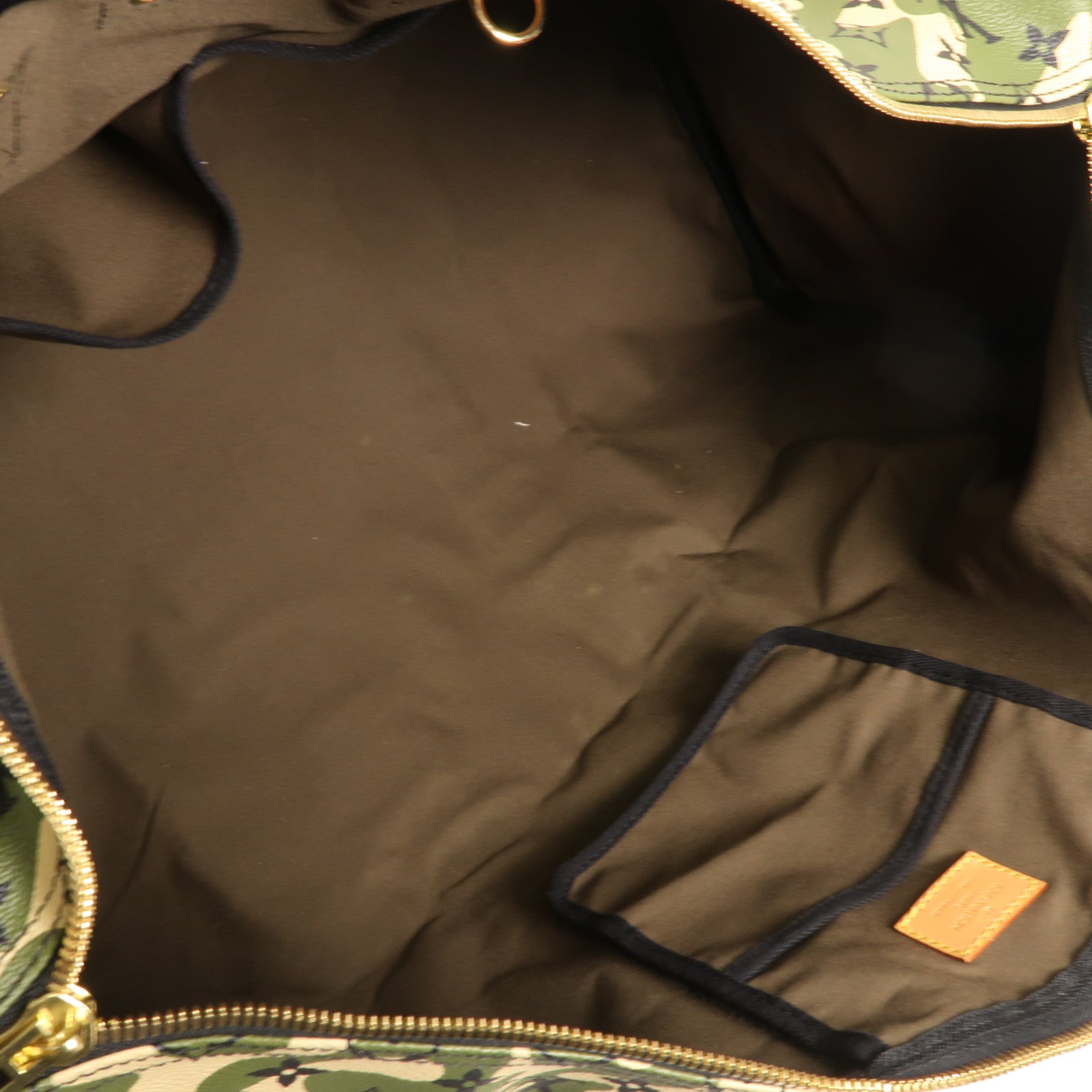 LOUIS VUITTON Monogramouflage Keepall Bandoulie 55金扣手挽肩背兩用袋 55