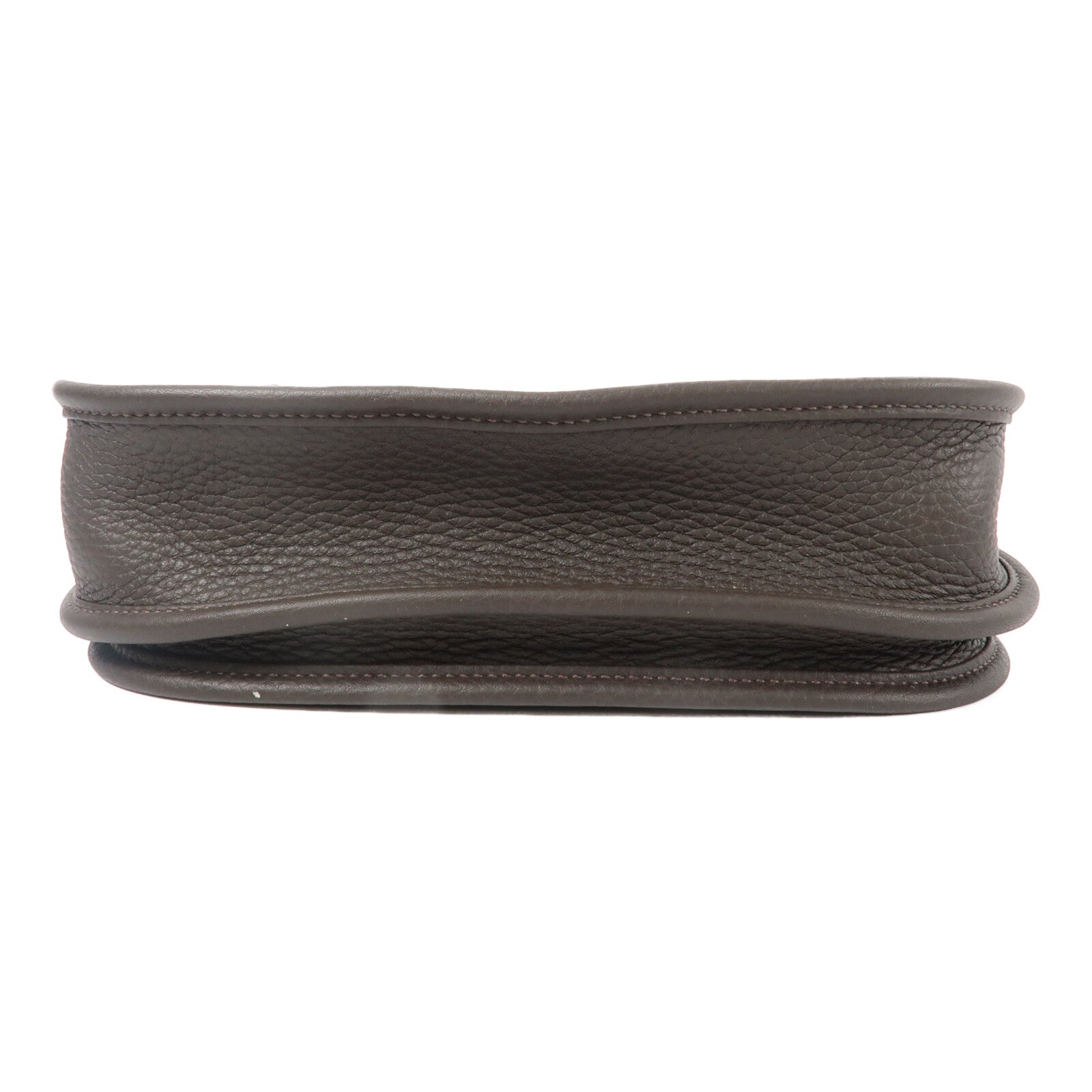 HERMES Clemence皮革Evelyne 23肩背袋Ebene