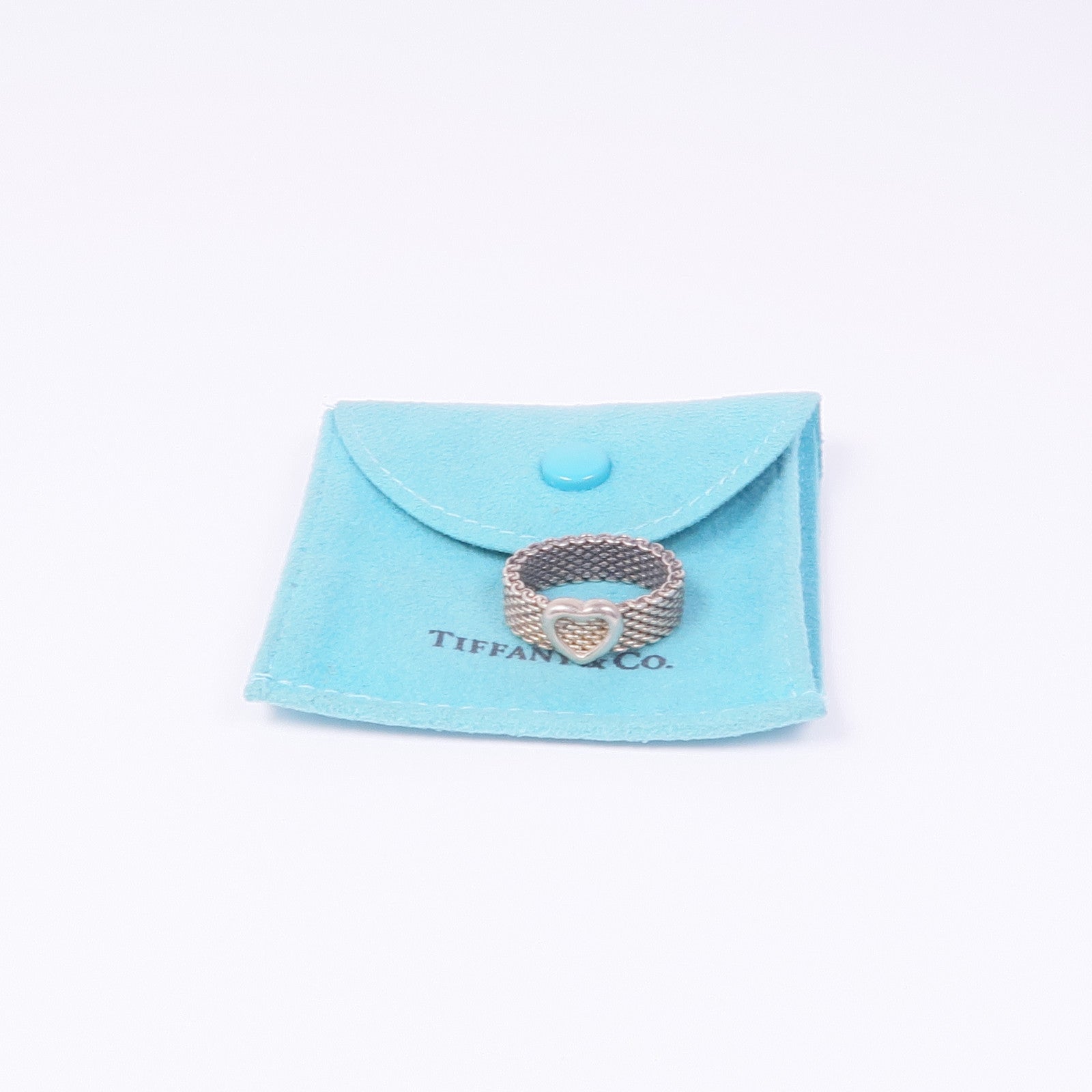TIFFANY＆CO 【激減優惠】925純銀Estate Somerset Ring戒指US#5.75