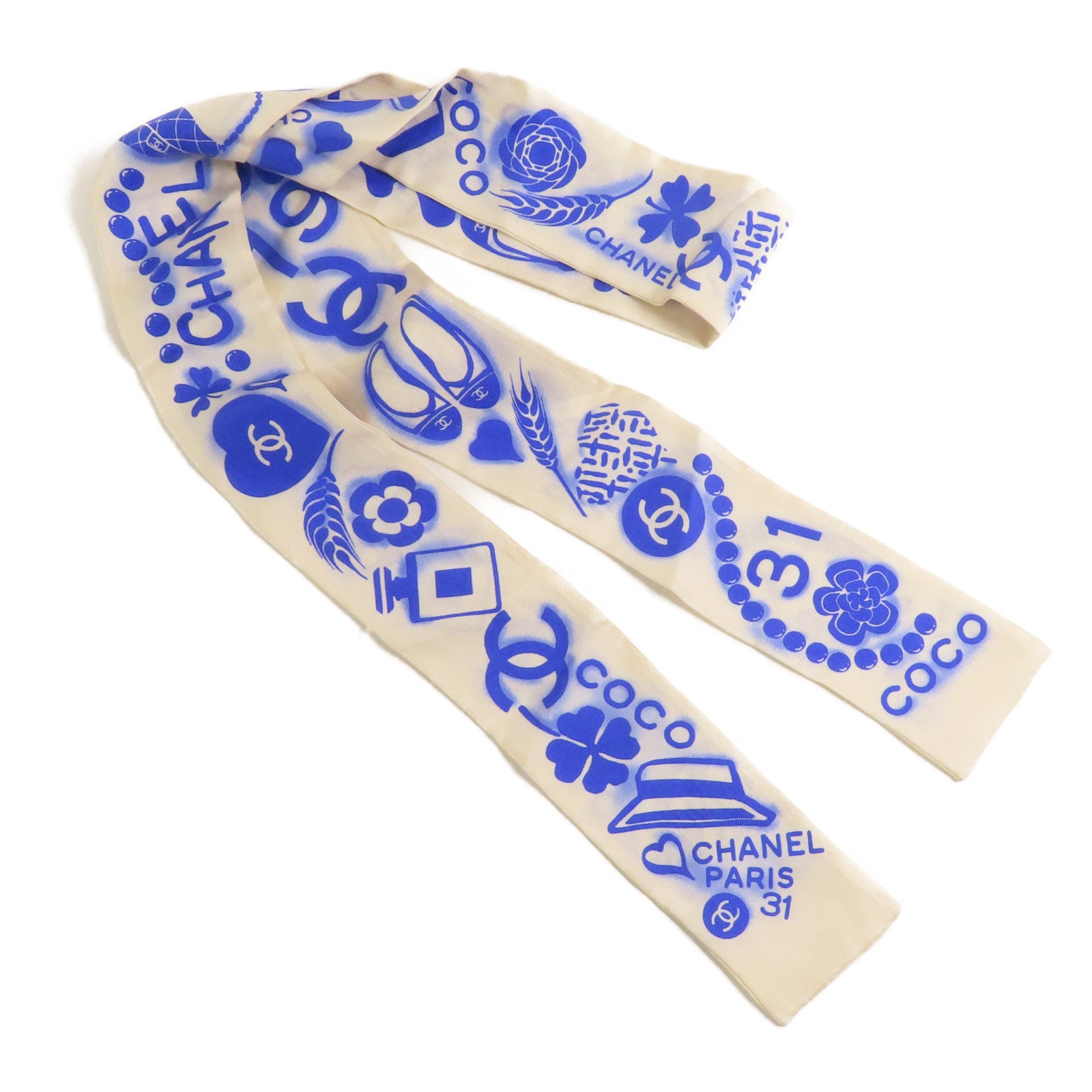 CHANEL 絲質Scarf絲巾