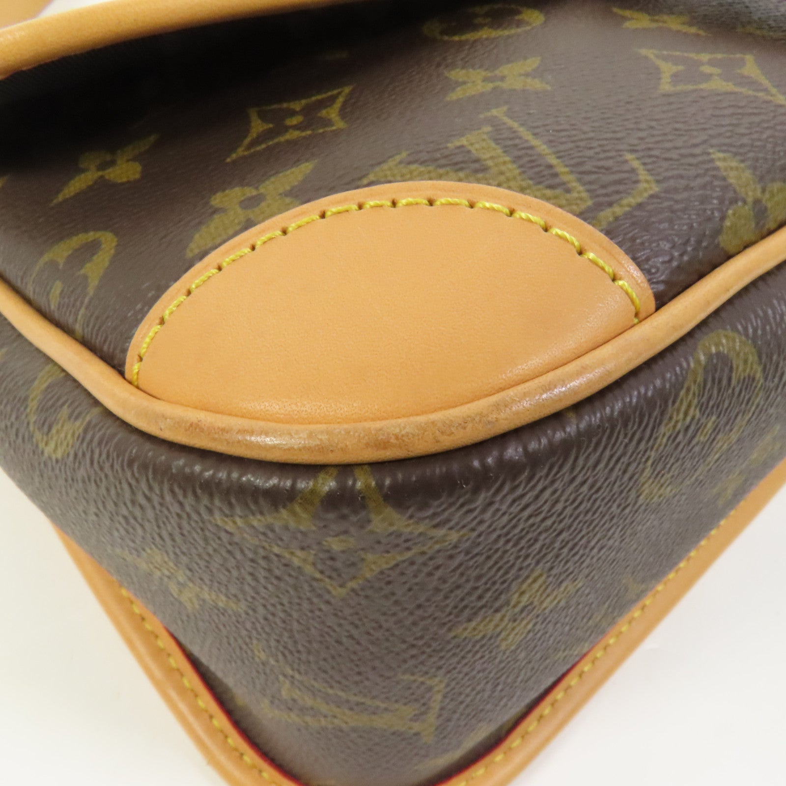 LOUIS VUITTON Monogram Diane金扣手挽肩背兩用袋