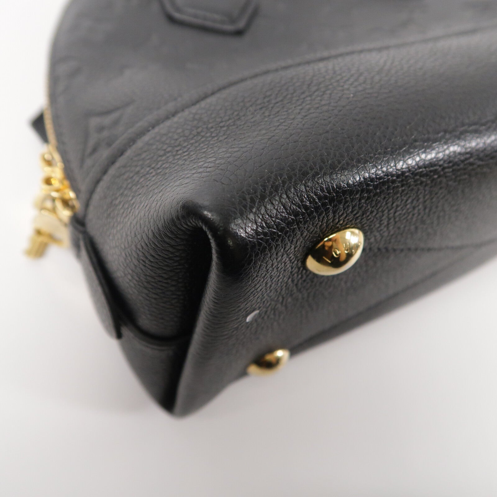 LOUIS VUITTON Monogram Empreinte Neo Alma BB手挽肩背兩用袋