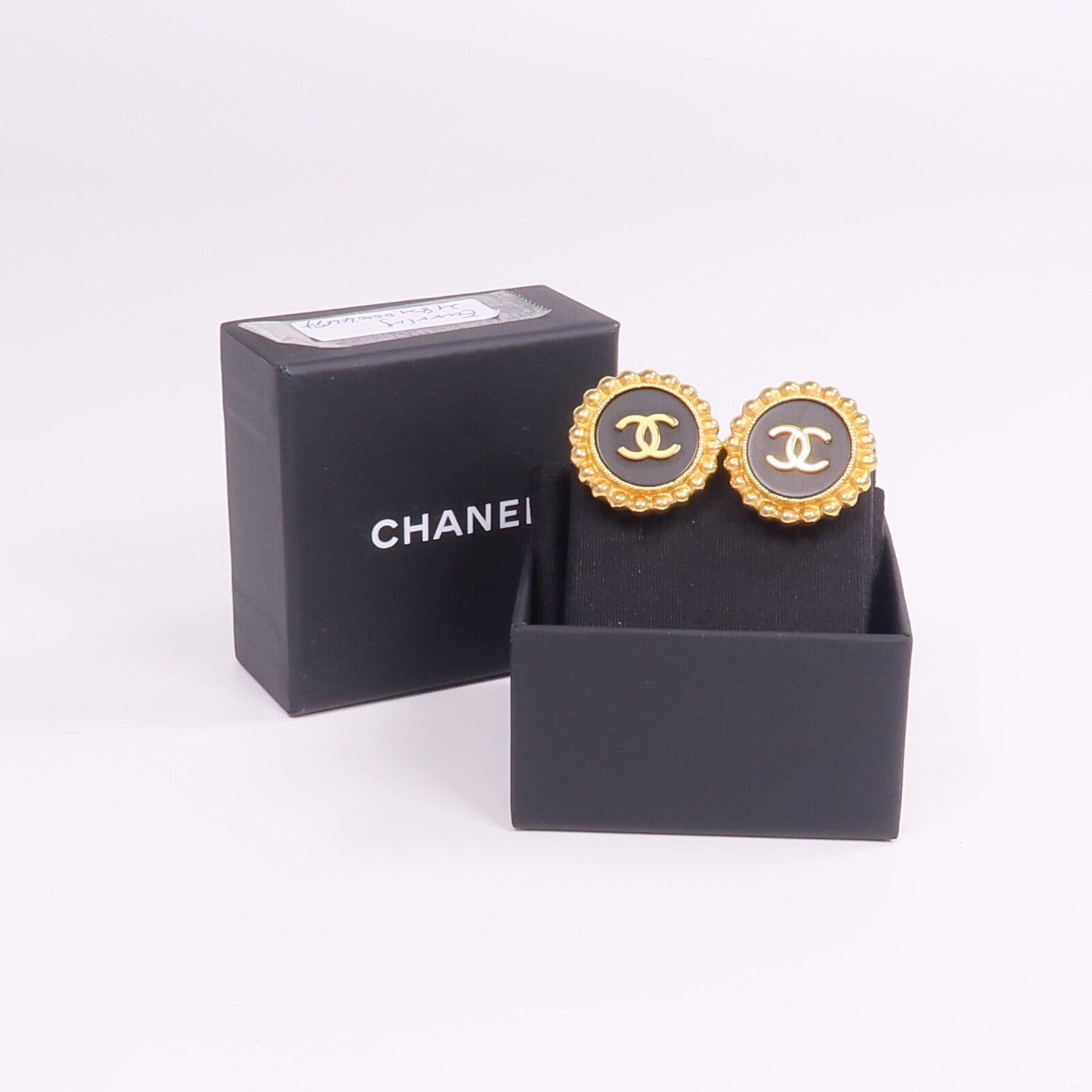 CHANEL 金屬Earrings金扣耳環