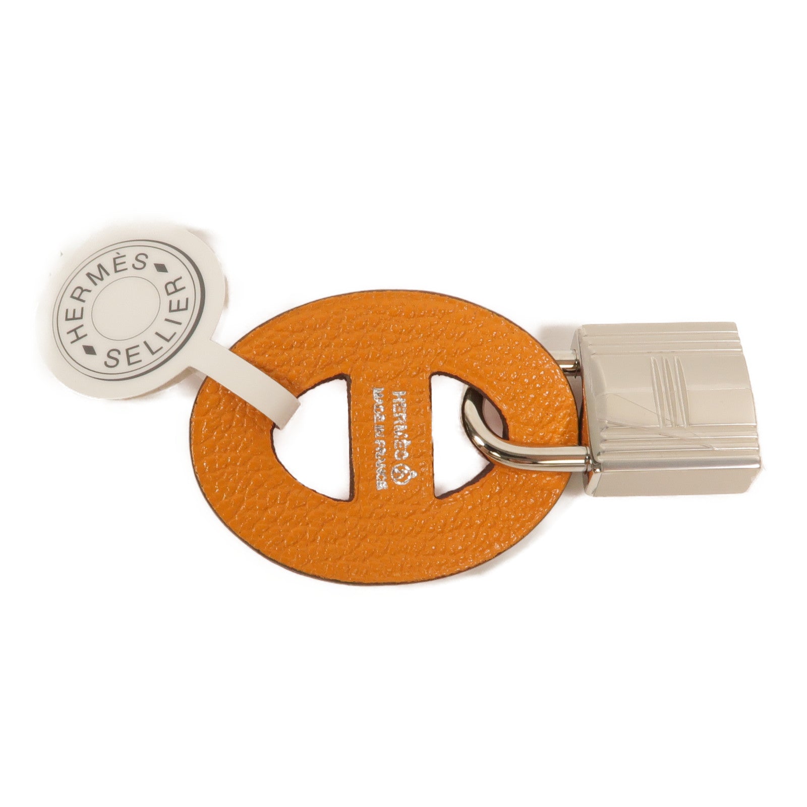 HERMES Chevre皮革Maillons Enchaines Shoe Accessory掛飾