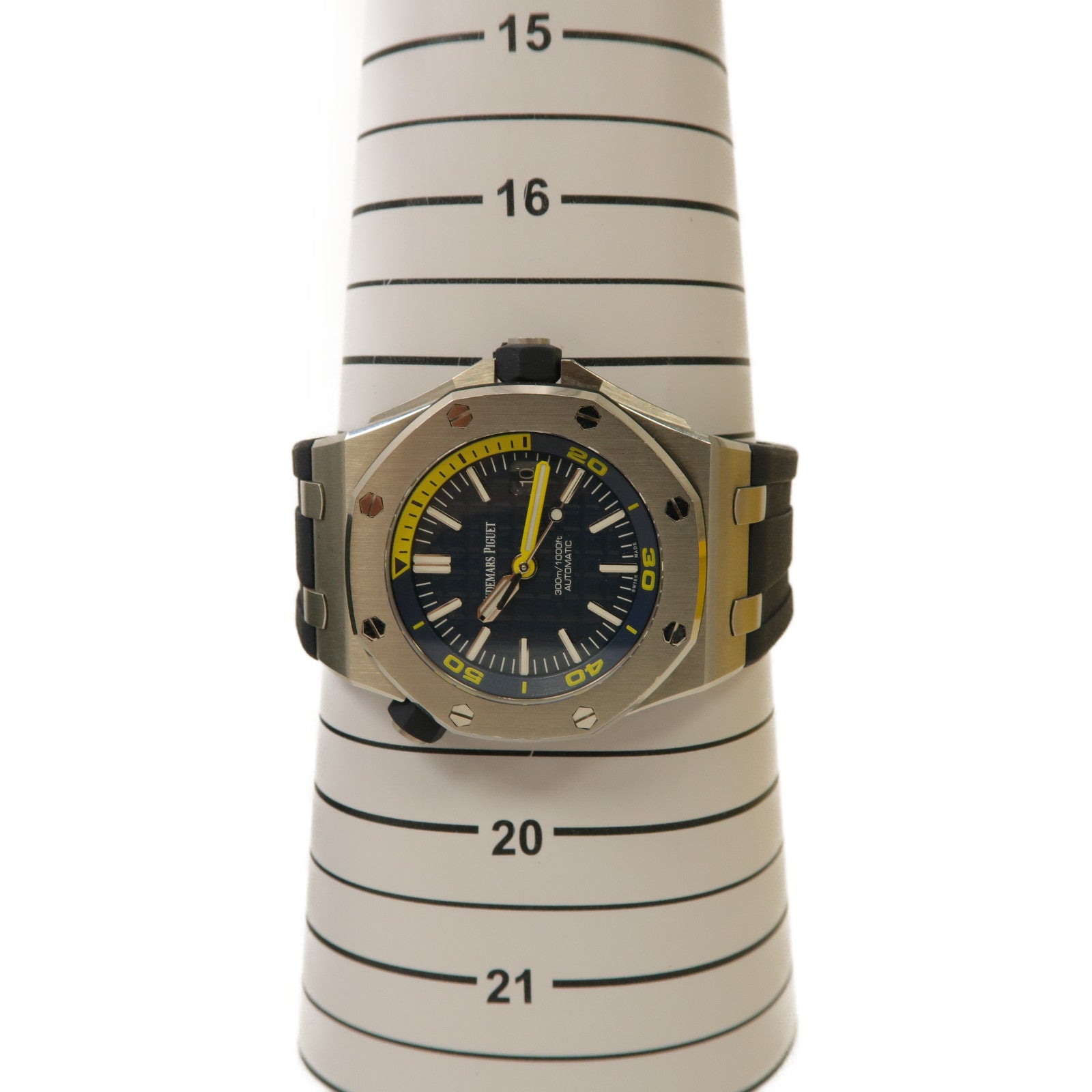 AUDEMARS PIGUET Royal Oak Offshore Diver不鏽鋼/橡膠手錶自動機芯深藍色
