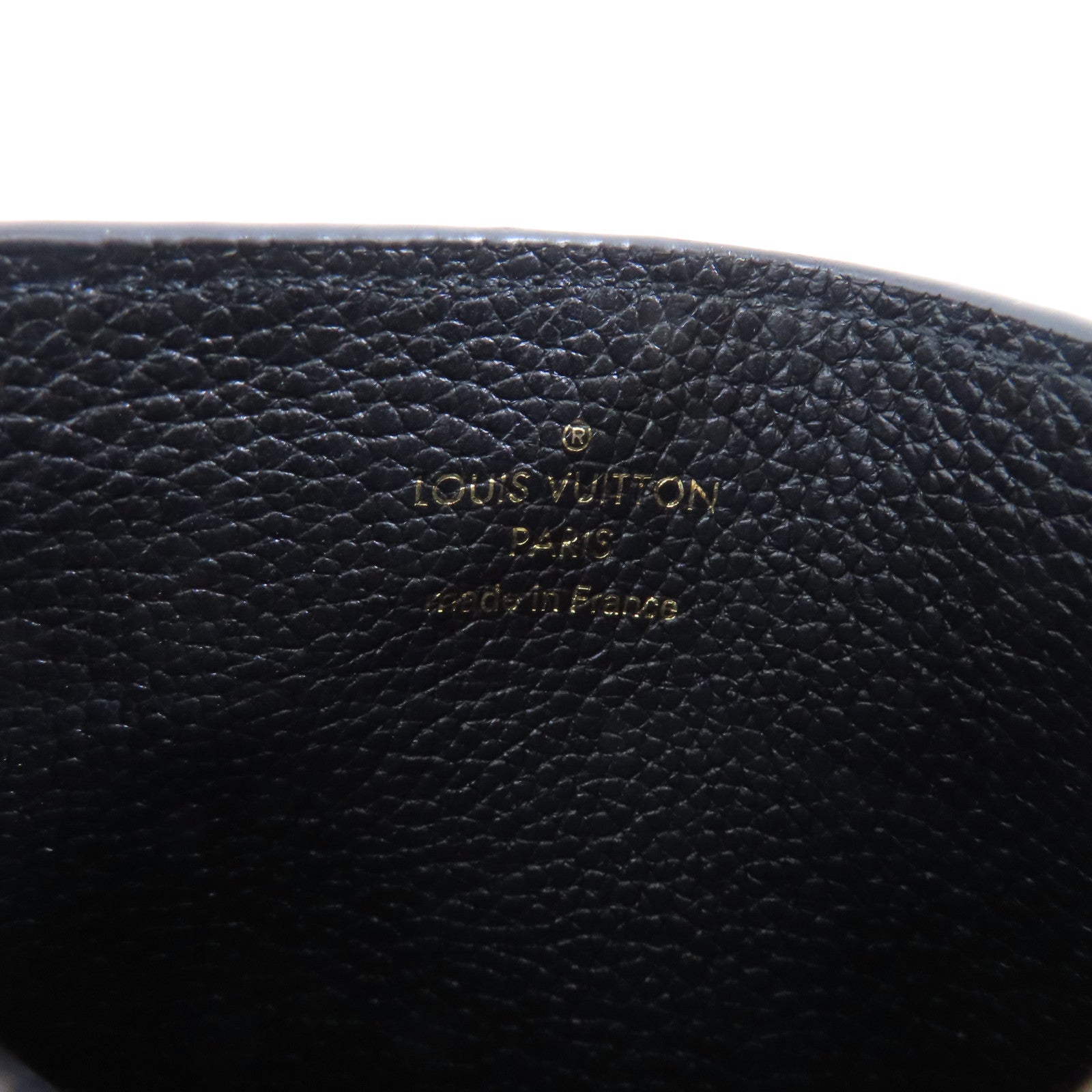 LOUIS VUITTON Monogram Empreinte Card Case卡片套黑色