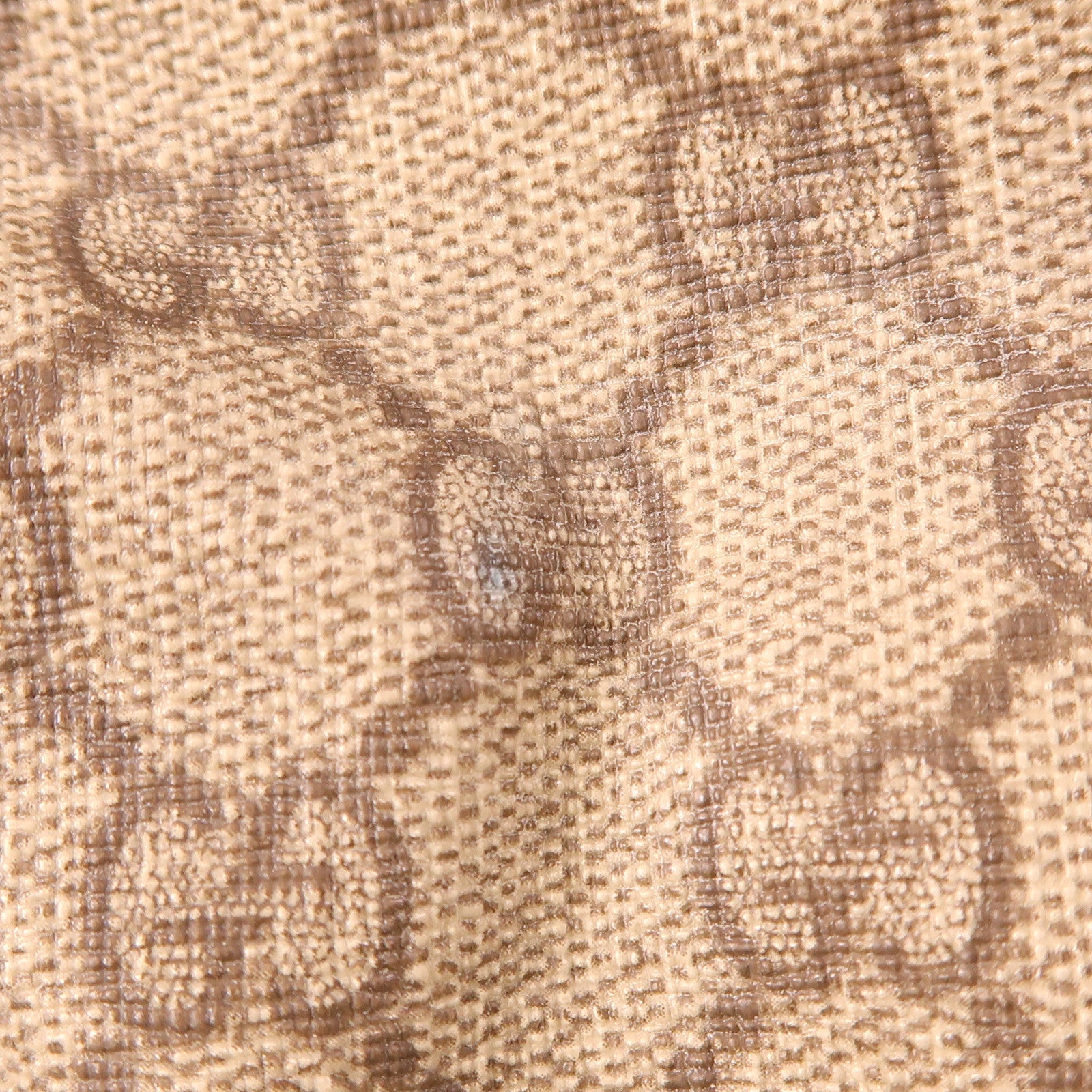 GUCCI 塗層帆布Messenger銀扣肩背袋